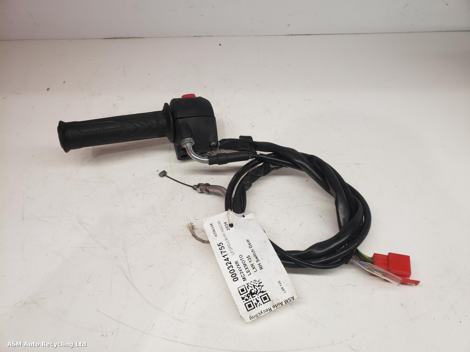 View Auto part RH Switch Gear Lexmoto Lxr 125 2024