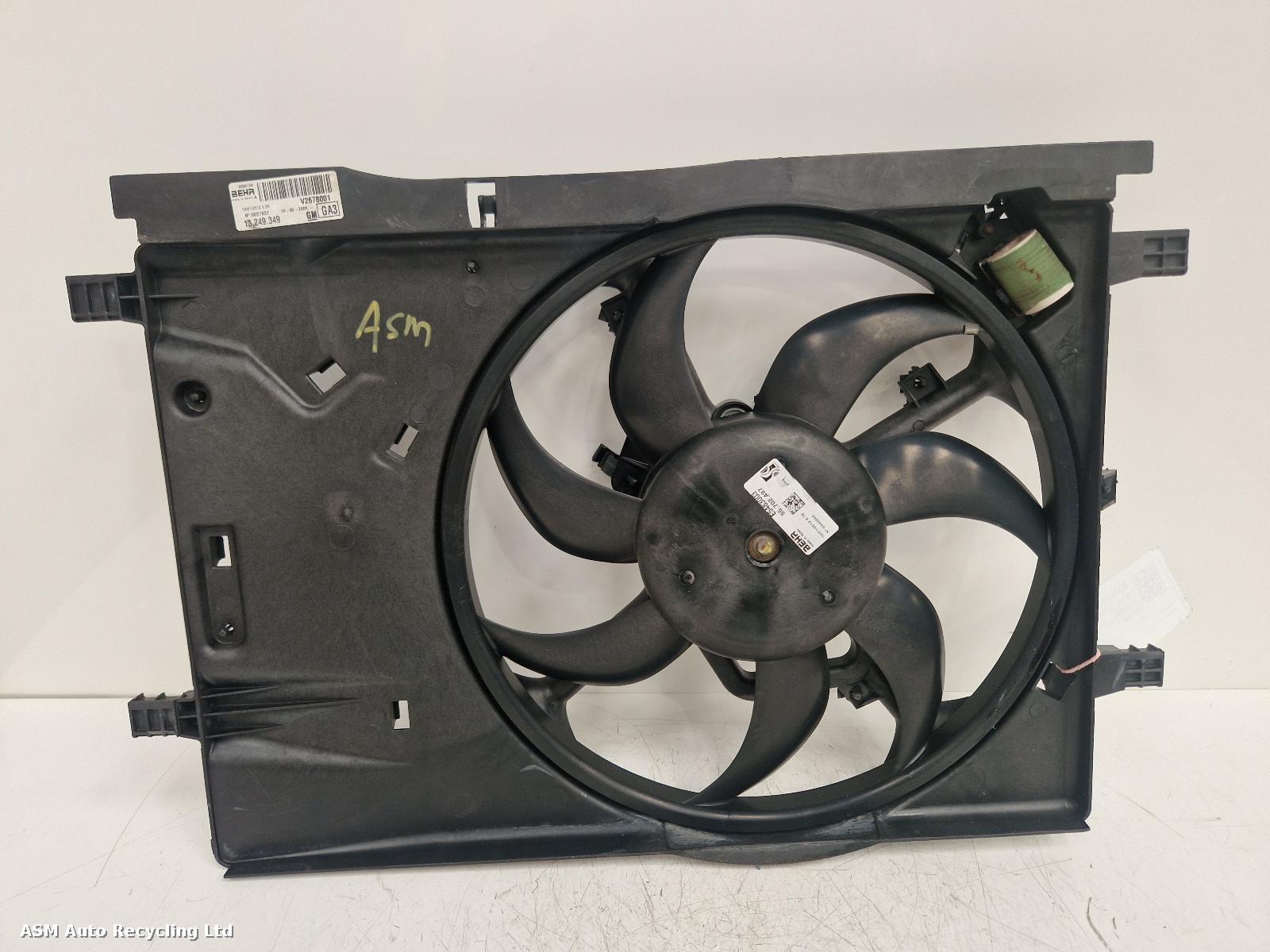 View Auto part Engine Cooling Motor Vauxhall Corsa 2012