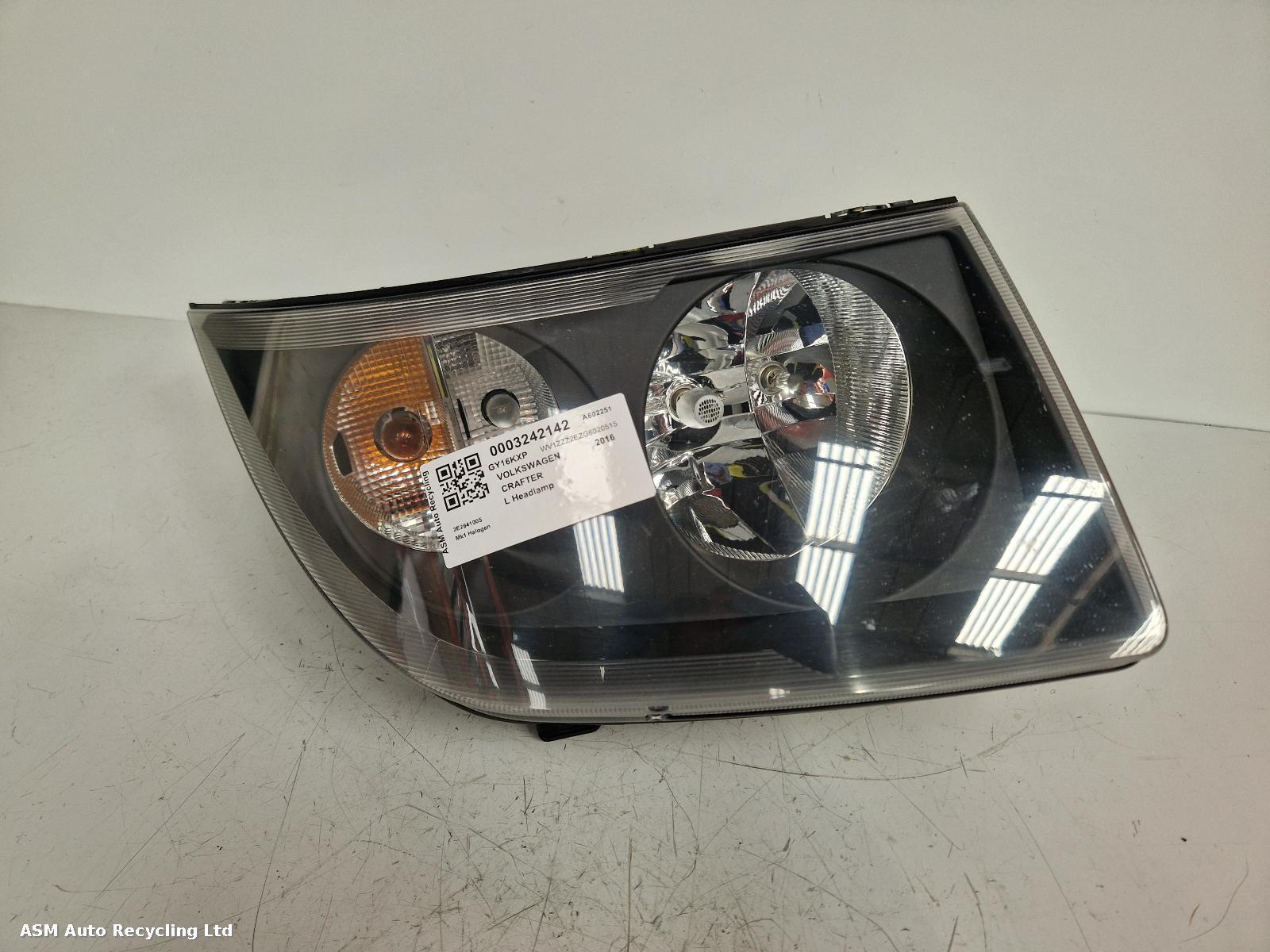 View Auto part L Headlamp Volkswagen Crafter 2016