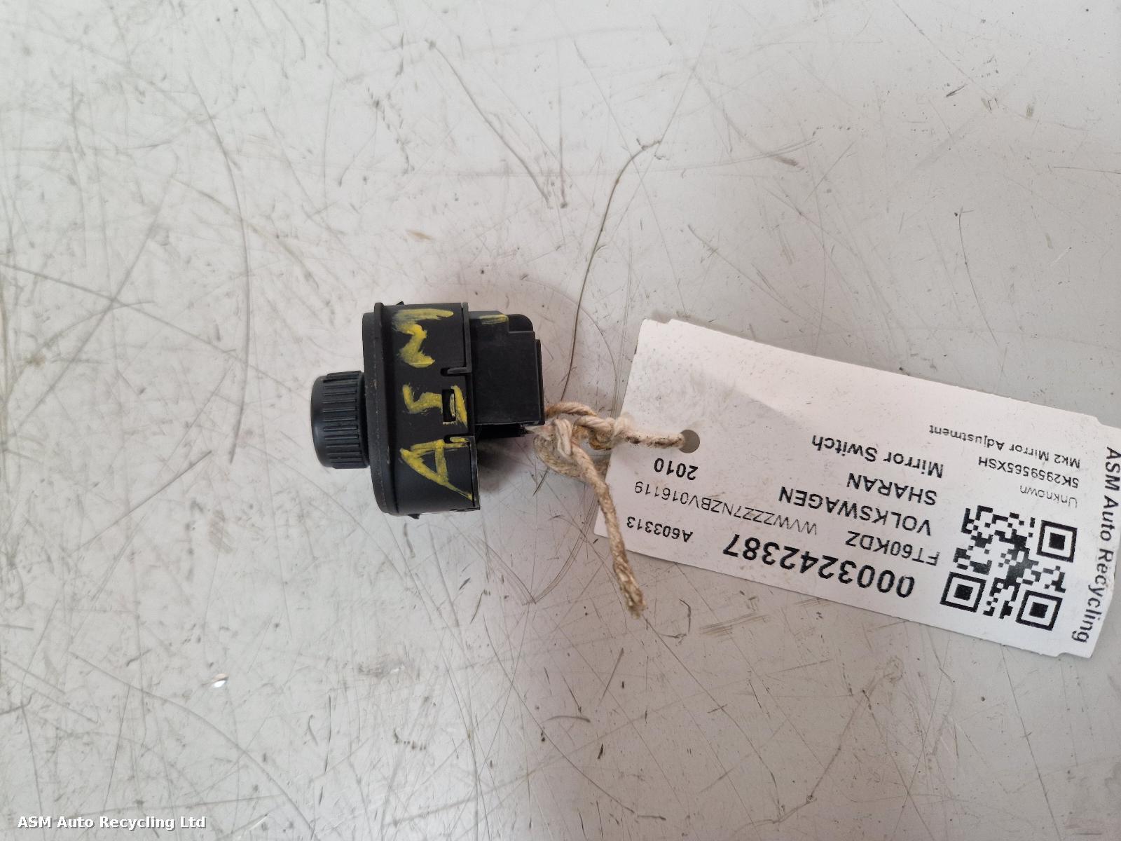 View Auto part Mirror Switch Volkswagen Sharan 2010