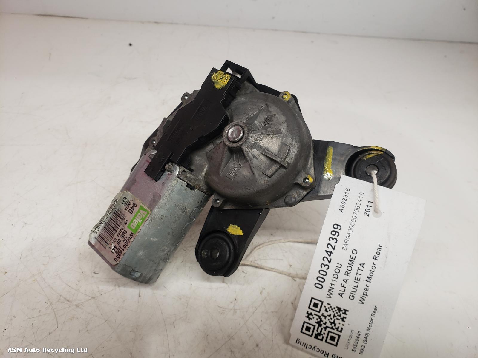 View Auto part Wiper Motor Rear Alfa Romeo Giulietta 2011
