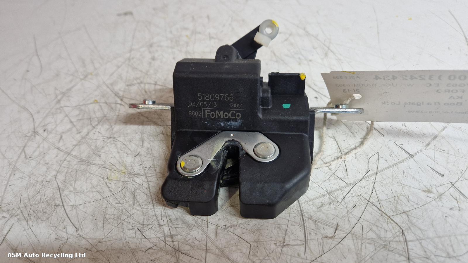 View Auto part Bootlid/Tailgate Lock Ford Ka 2013