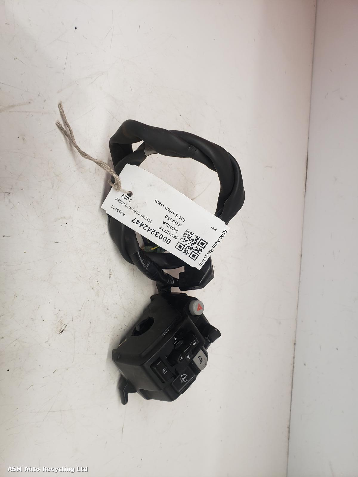 View Auto part LH Switch Gear Honda Adv350 2022