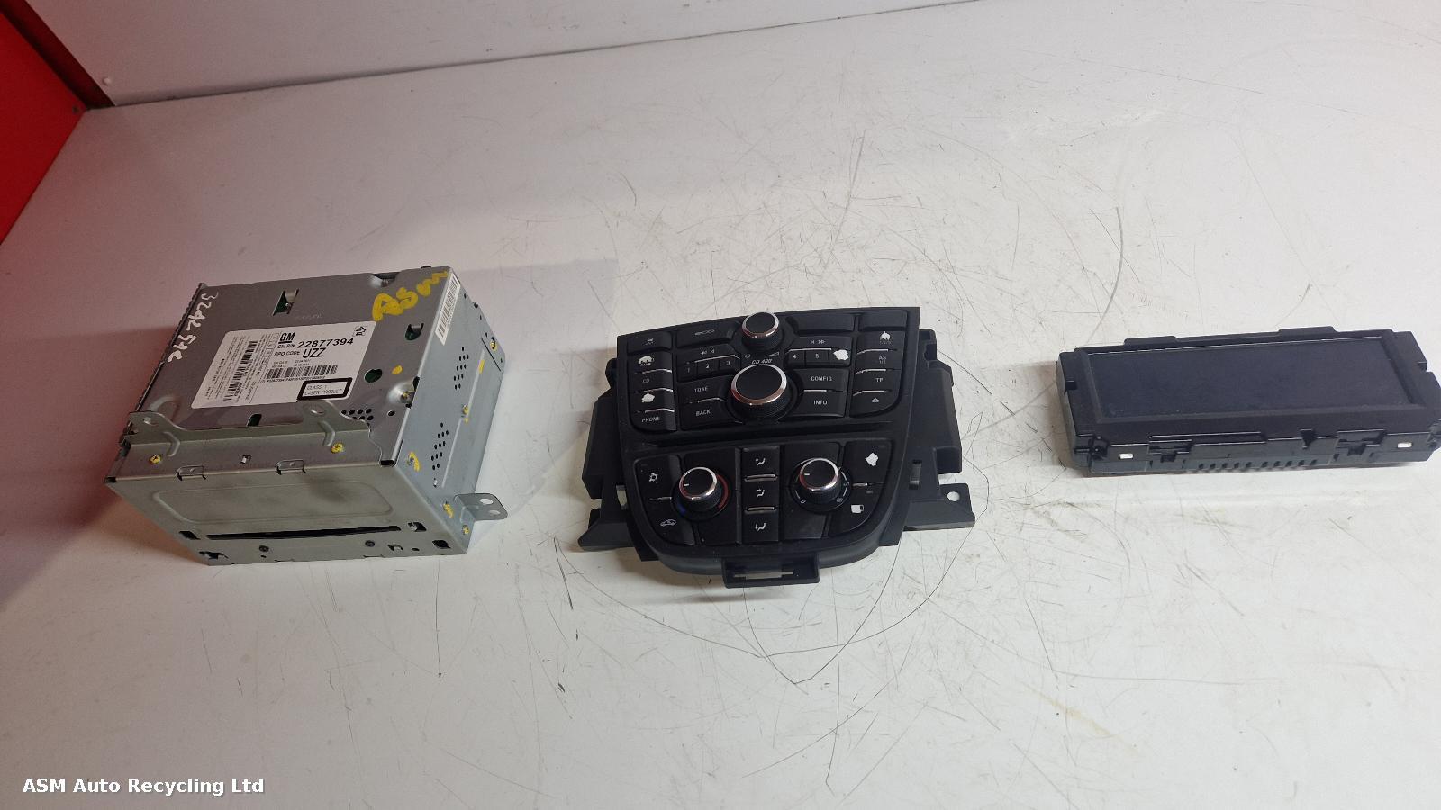 View Auto part A/V Equipment Vauxhall Astra 2012