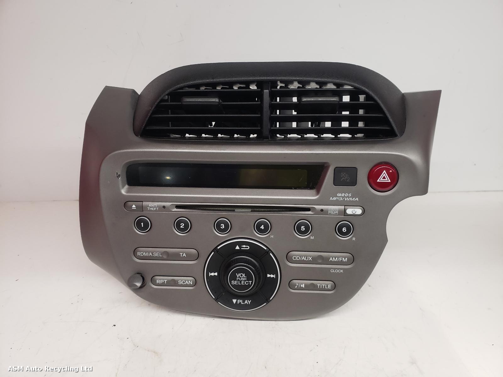 View Auto part A/V Equipment Honda Jazz 2009