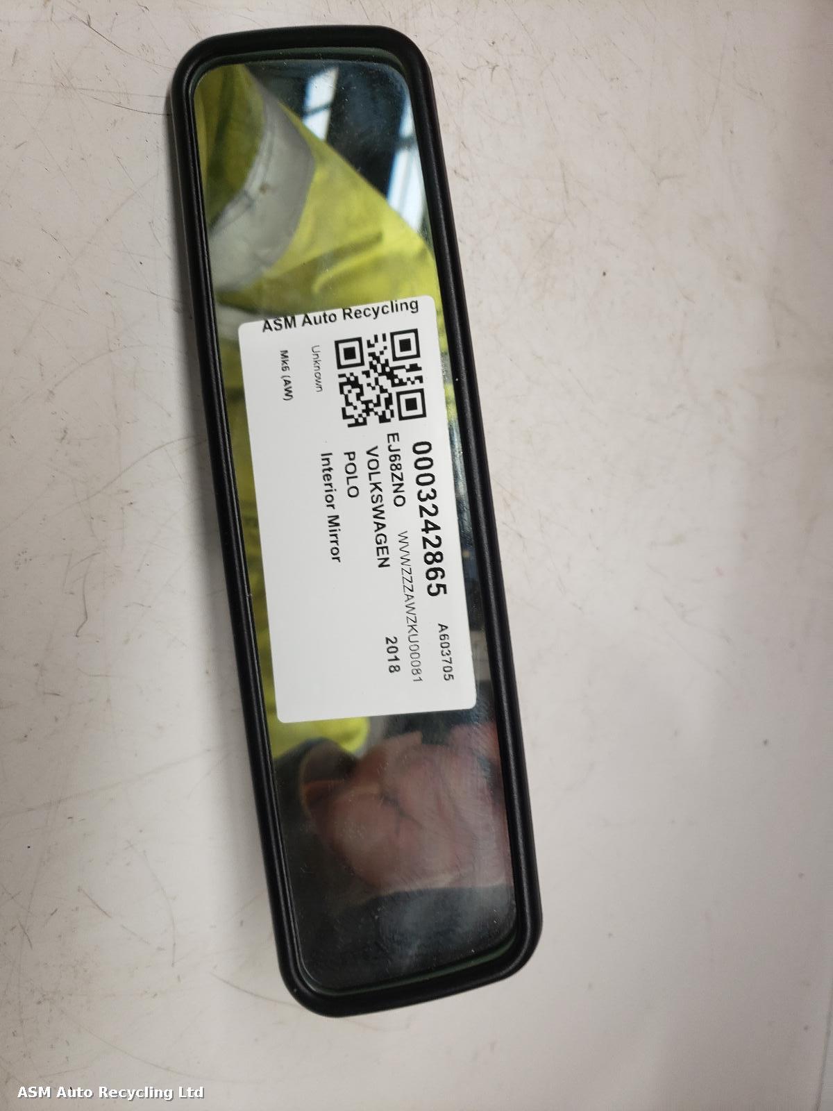 View Auto part Interior Mirror Volkswagen Polo 2018