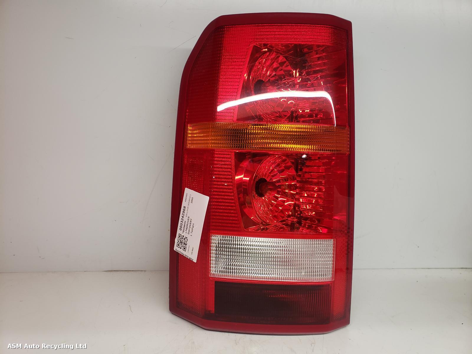 View Auto part L Taillight Land Rover Discovery 2005