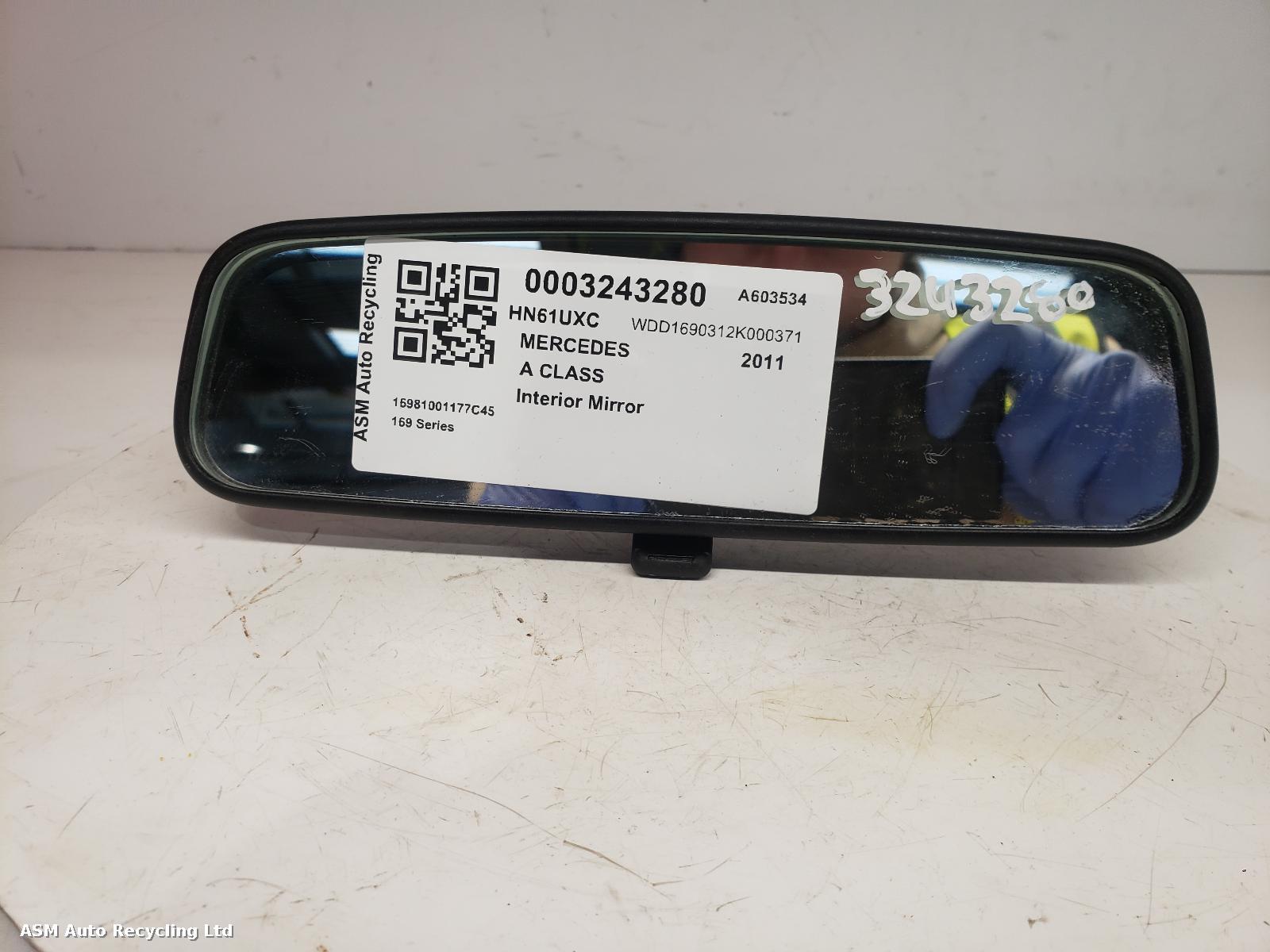 View Auto part Interior Mirror Mercedes A Class 2011
