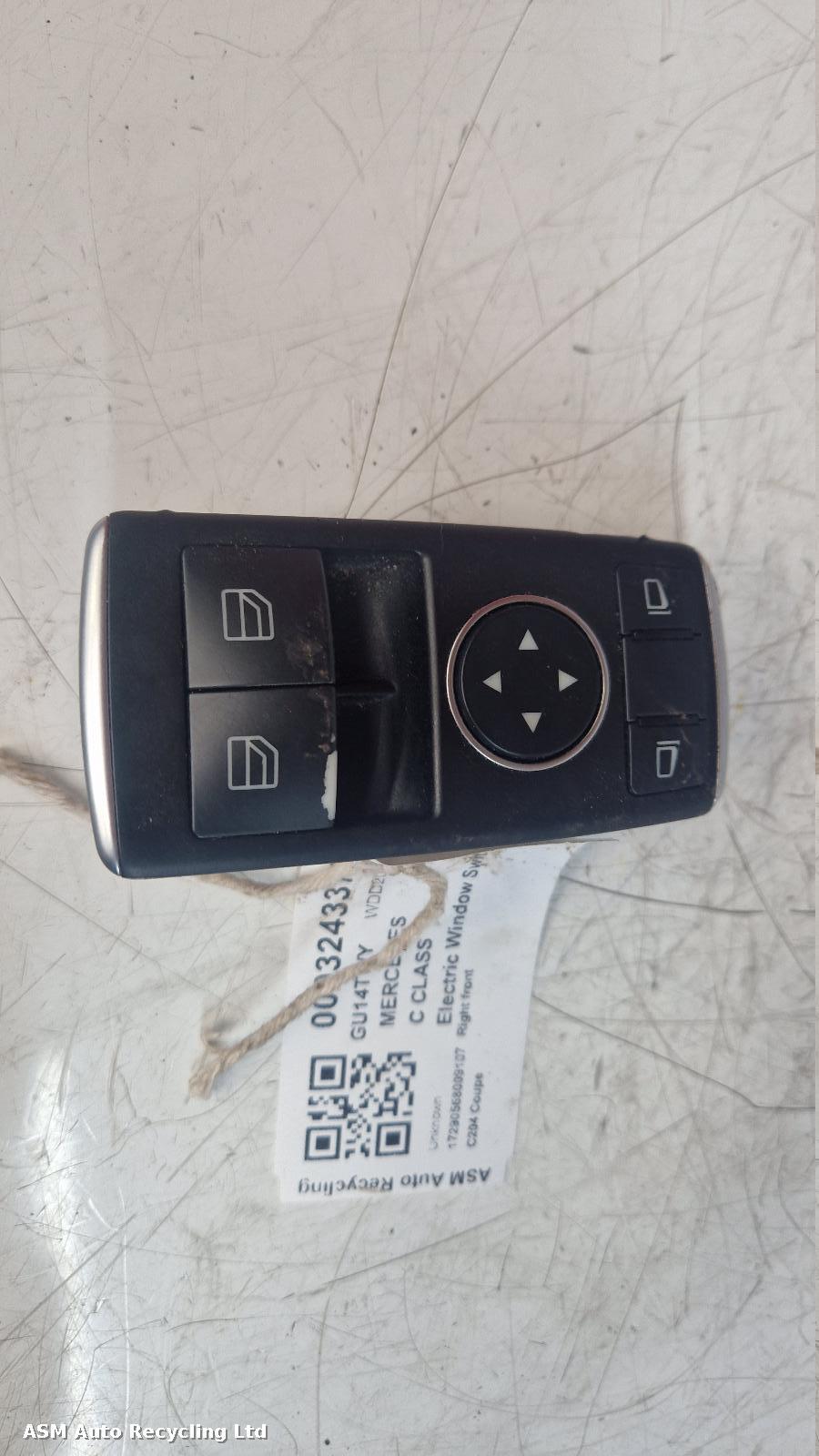 View Auto part Elect. Window Switch Mercedes C Class 2014