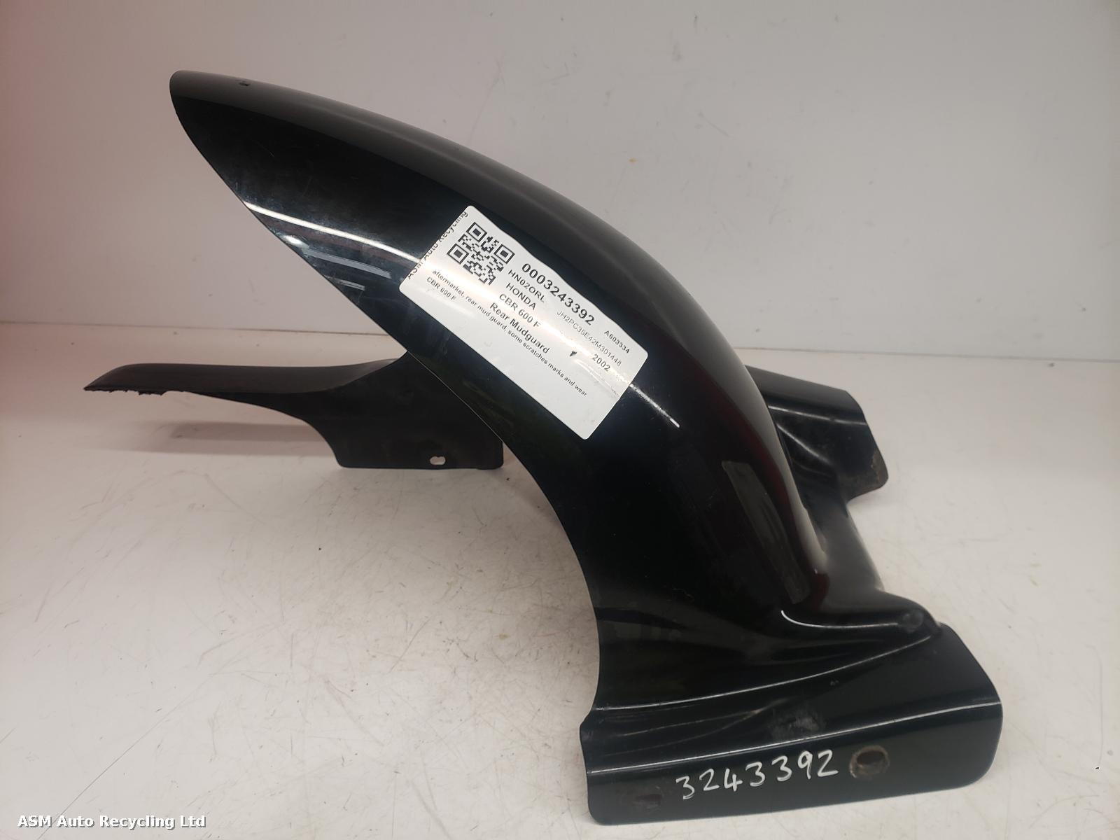 View Auto part Rear Mudguard Honda Cbr 600 F 2002