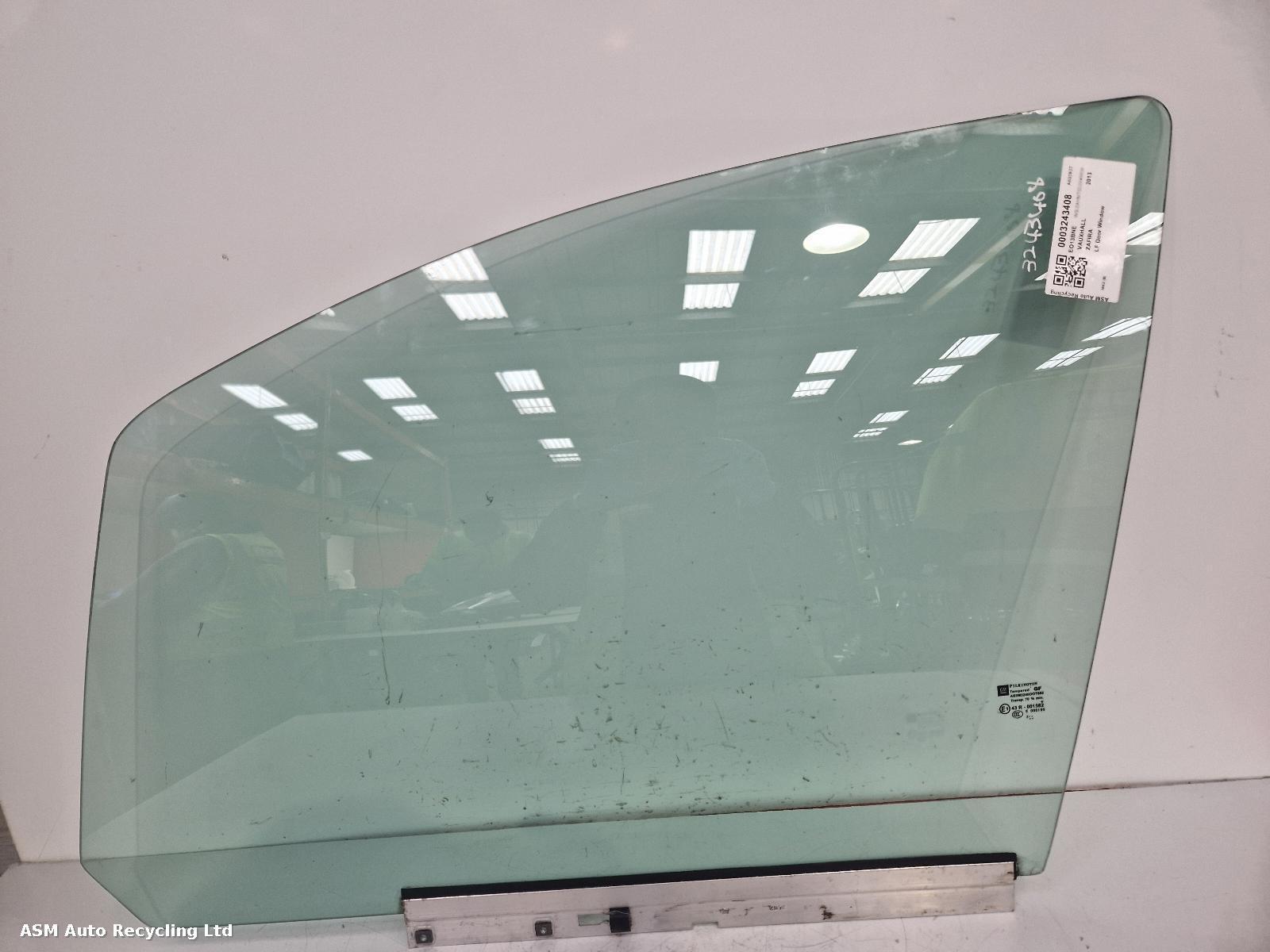 View Auto part LF Door Window Vauxhall Zafira 2013