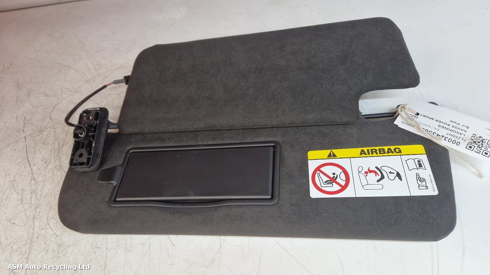 View Auto part Sun visor Land Rover Range Rover Sport 2023