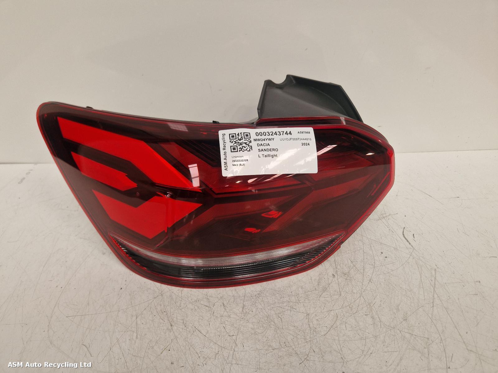 View Auto part L Taillight Dacia Sandero 2024