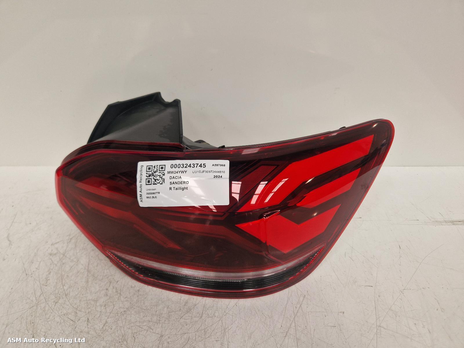View Auto part R Taillight Dacia Sandero 2024