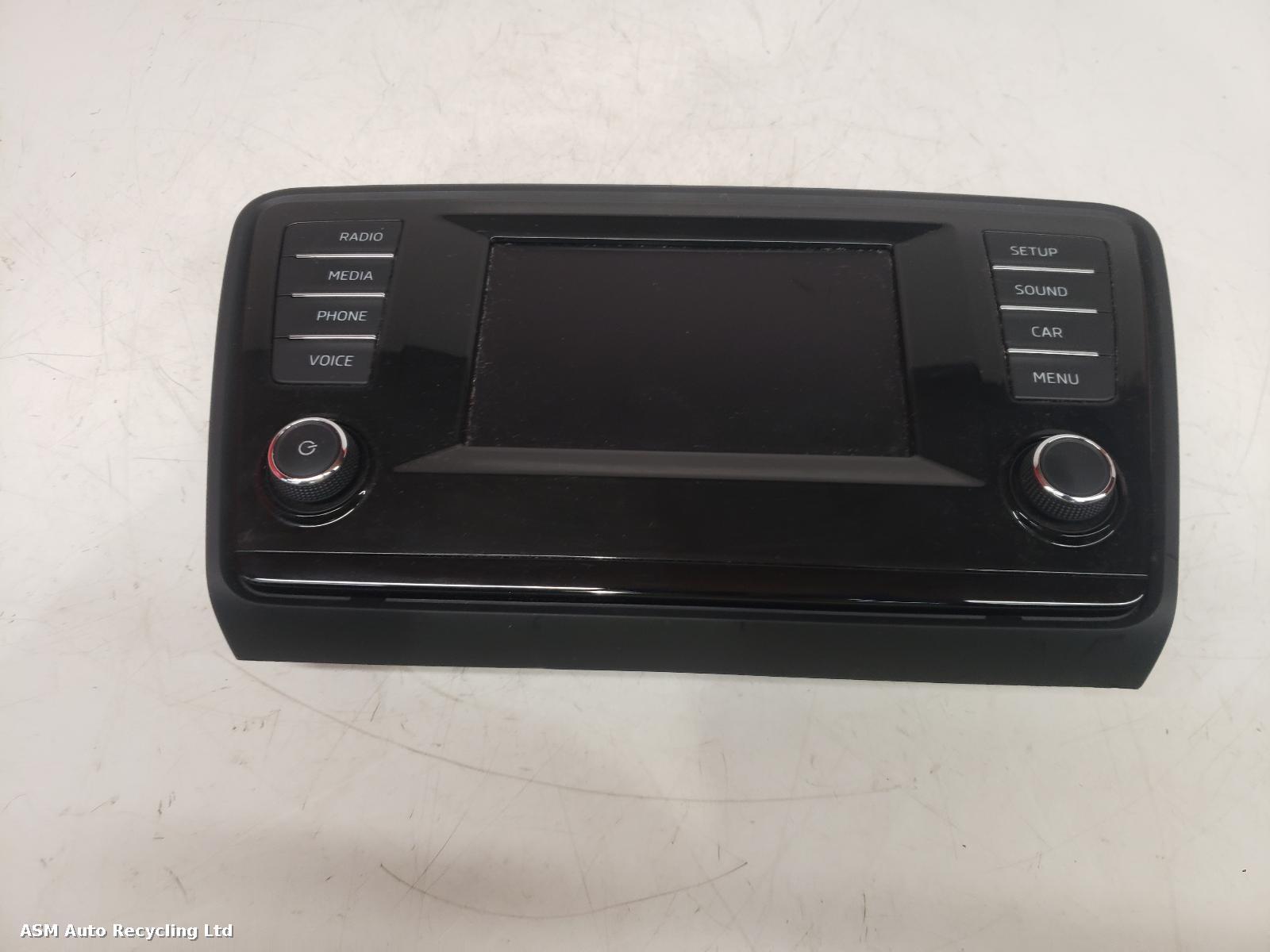 View Auto part Radio Display Skoda Octavia 2014