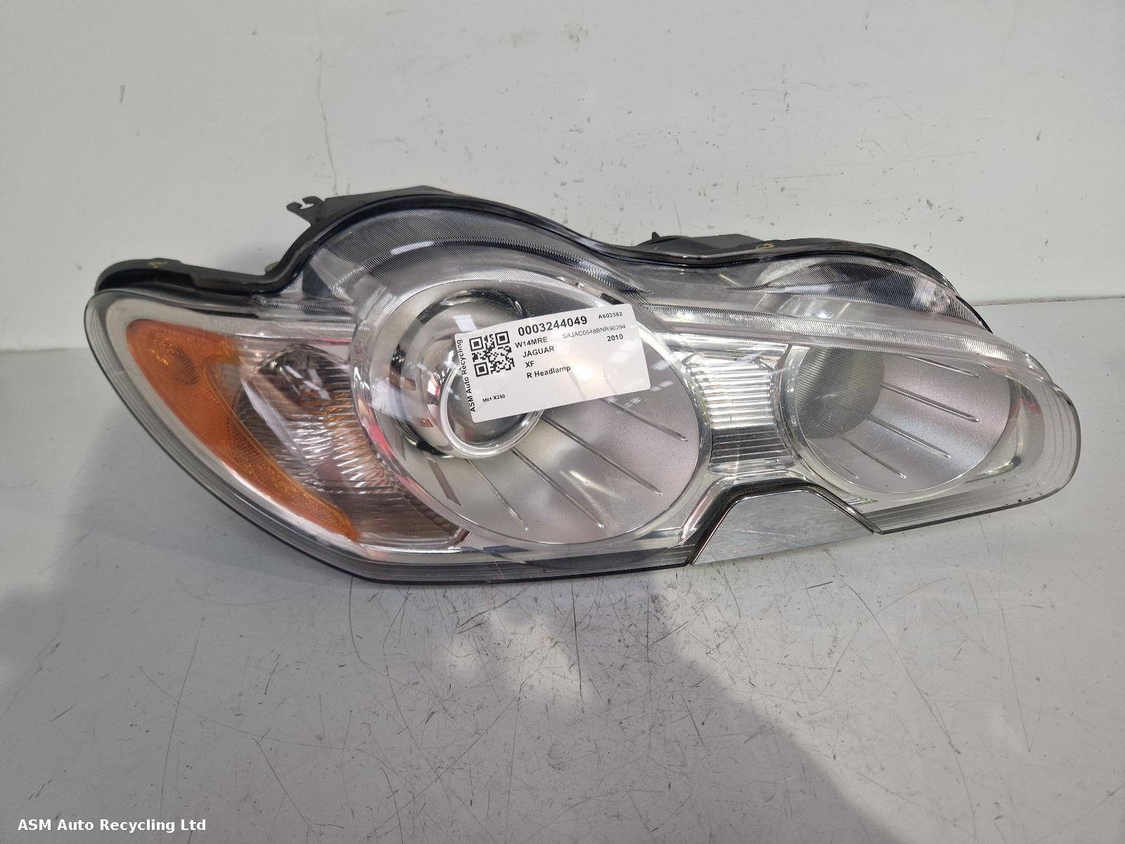 View Auto part R Headlamp Jaguar Xf 2010