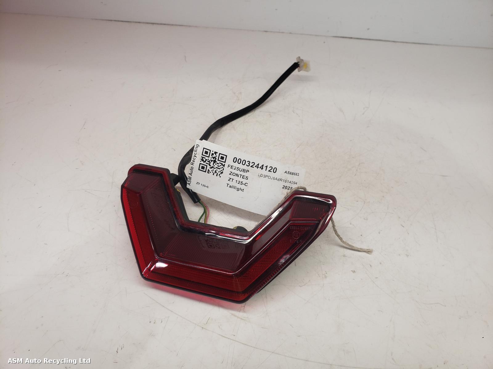 View Auto part Taillight Zontes Zt 125-c 2025