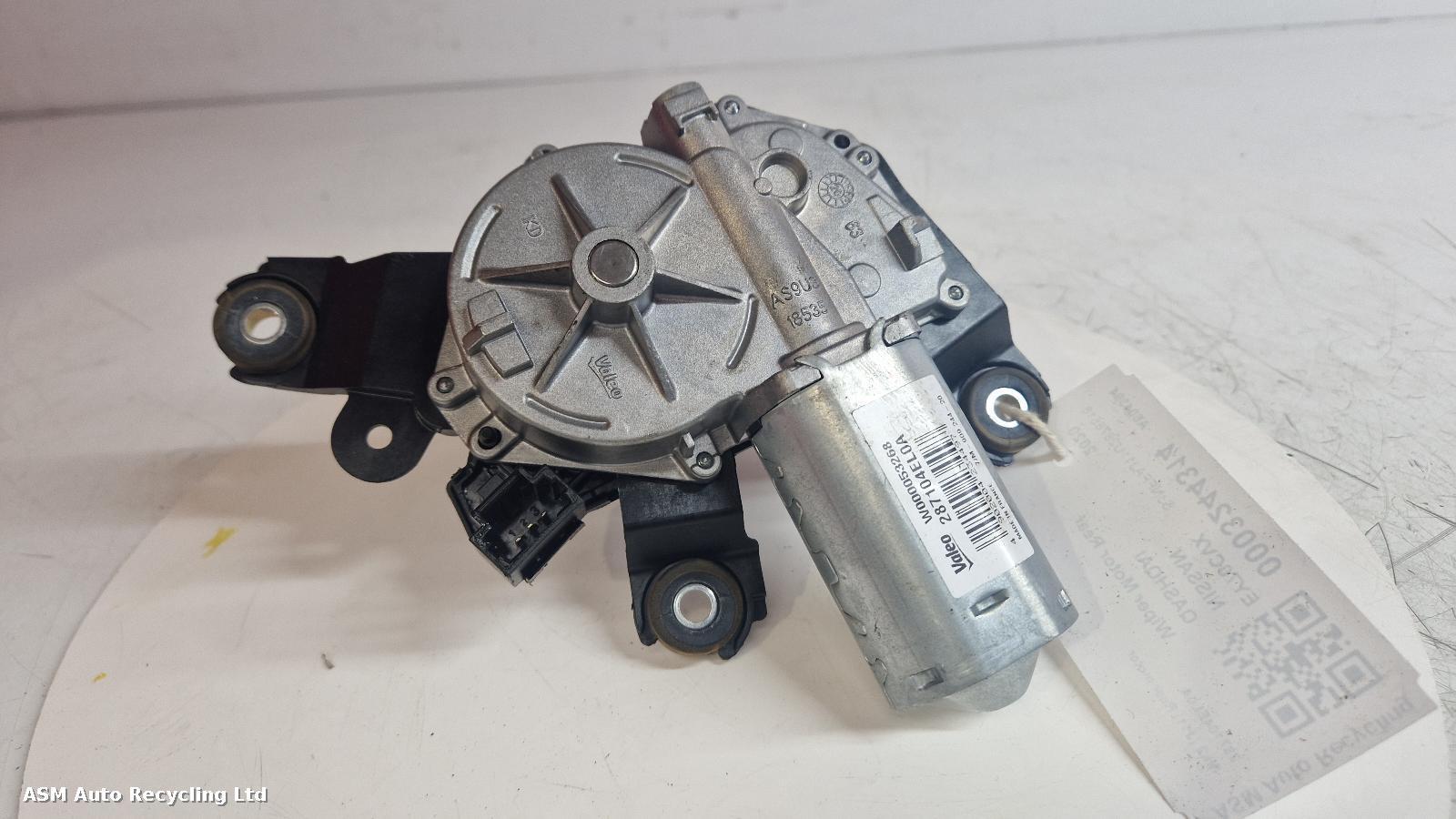 View Auto part Wiper Motor Rear Nissan Qashqai 2020