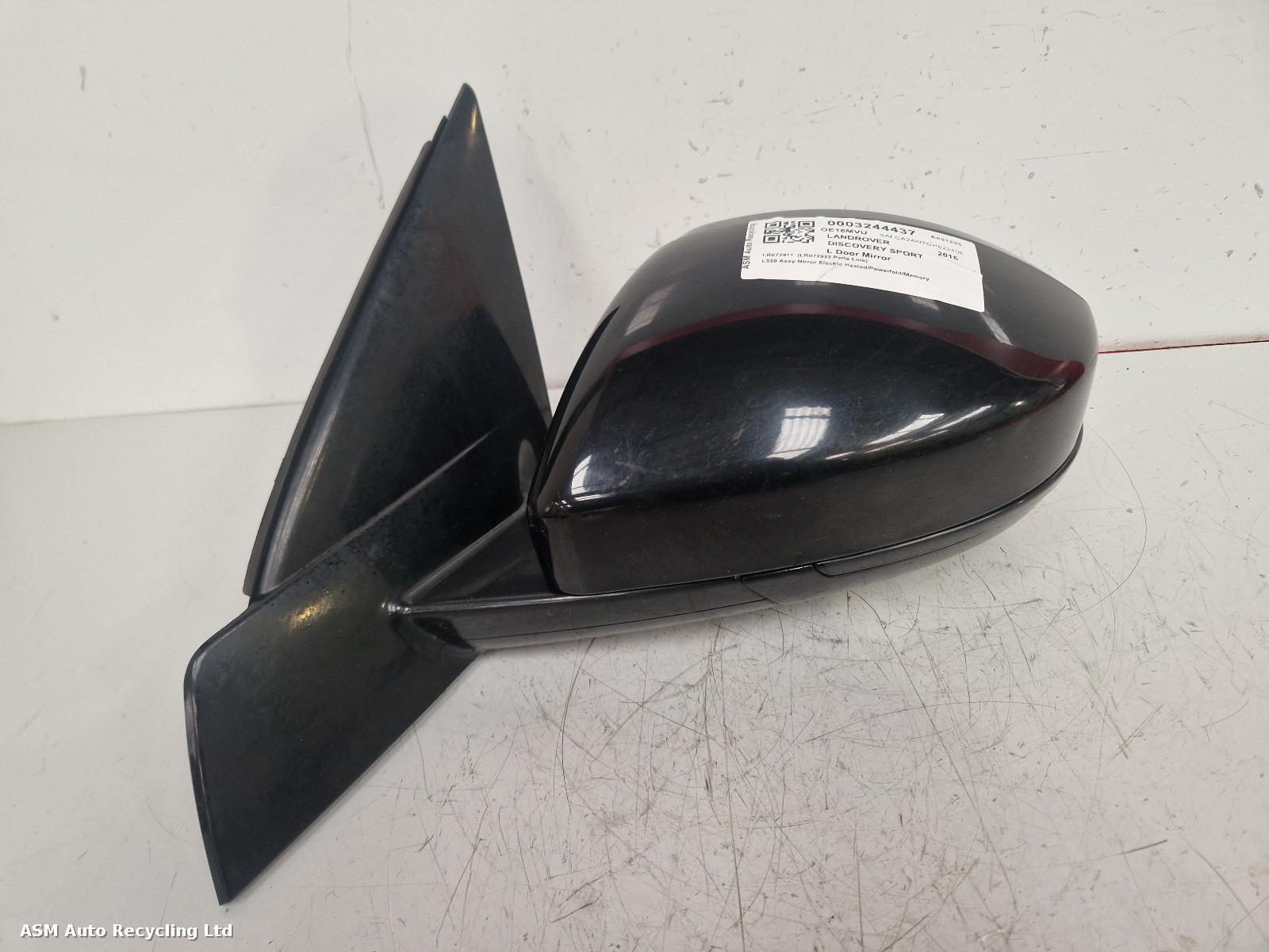 View Auto part L Door Mirror Land Rover Discovery Sport 2016