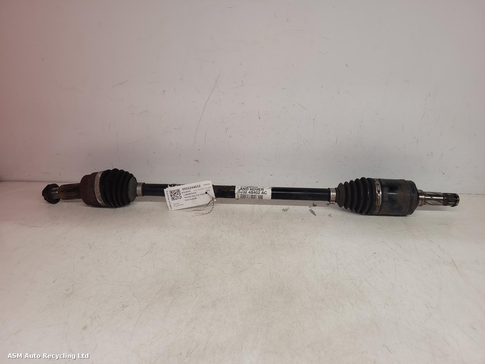View Auto part Right Driveshaft Land Rover Range Rover Evoque 2015