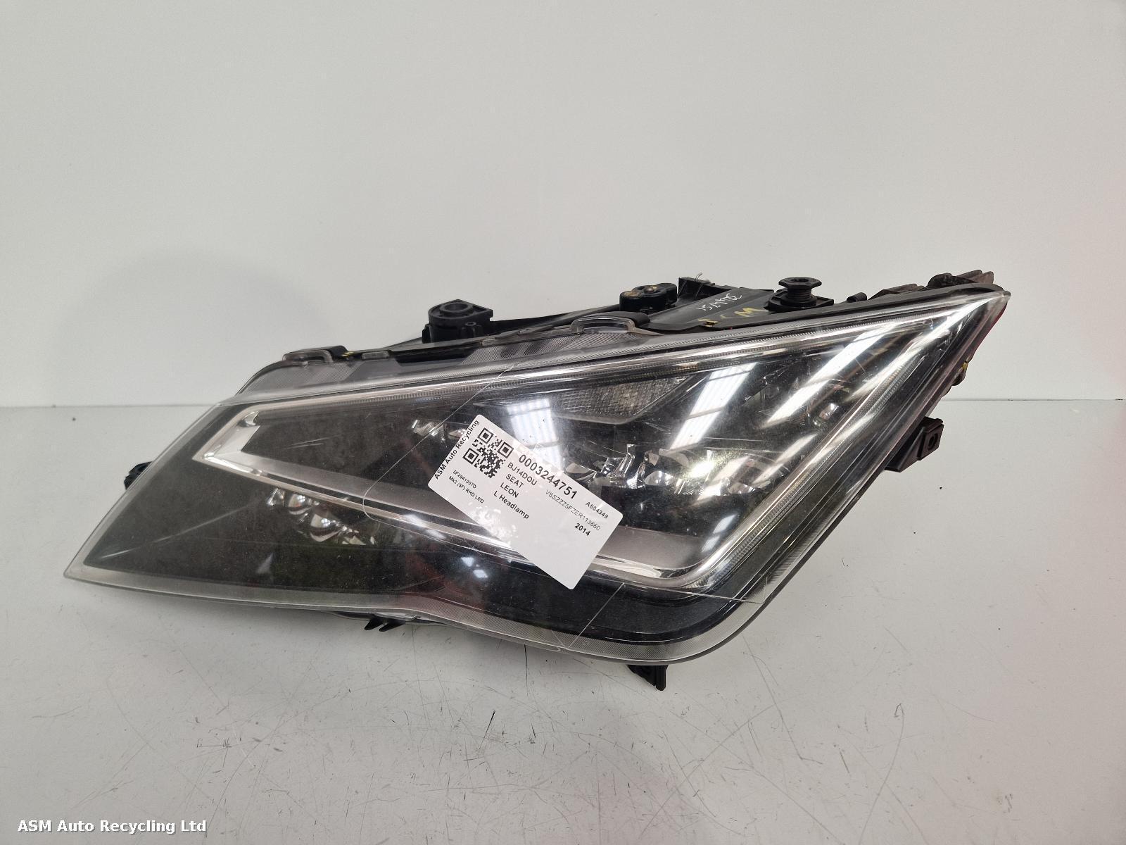 View Auto part L Headlamp Seat Leon 2014
