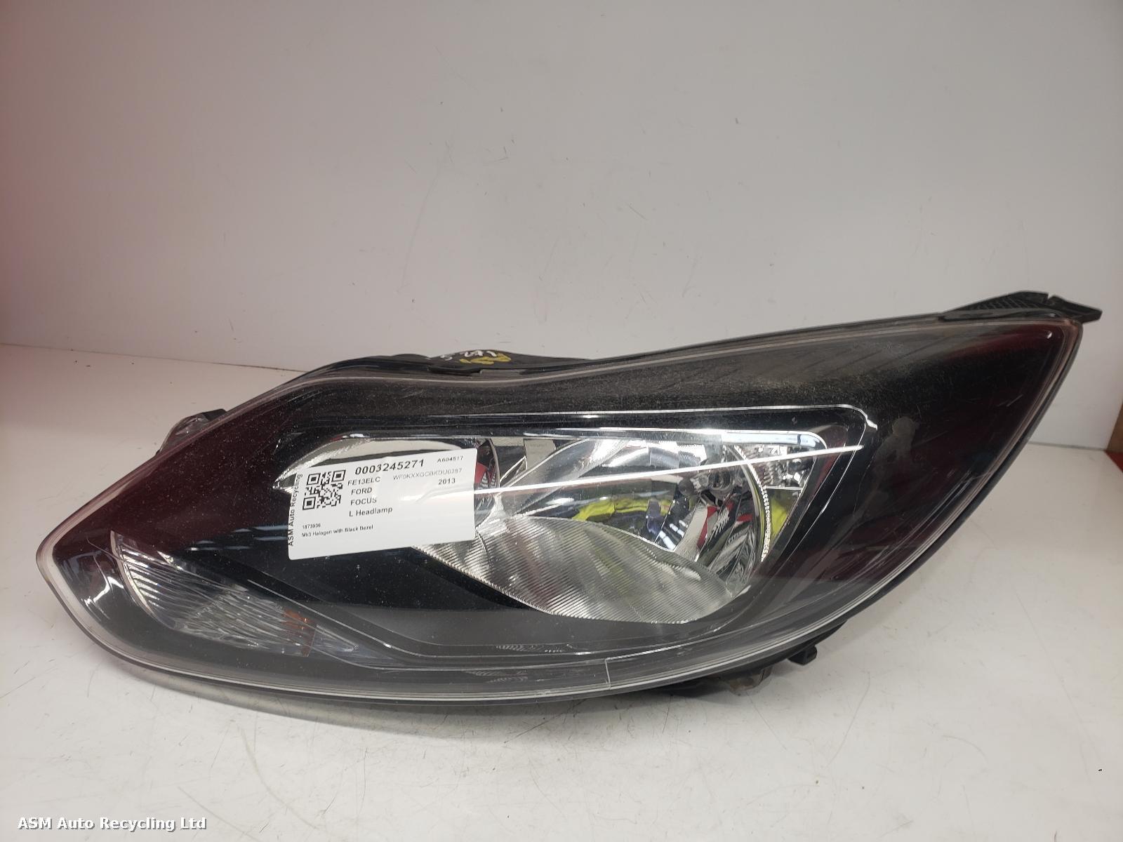 View Auto part L Headlamp Ford Focus 2013
