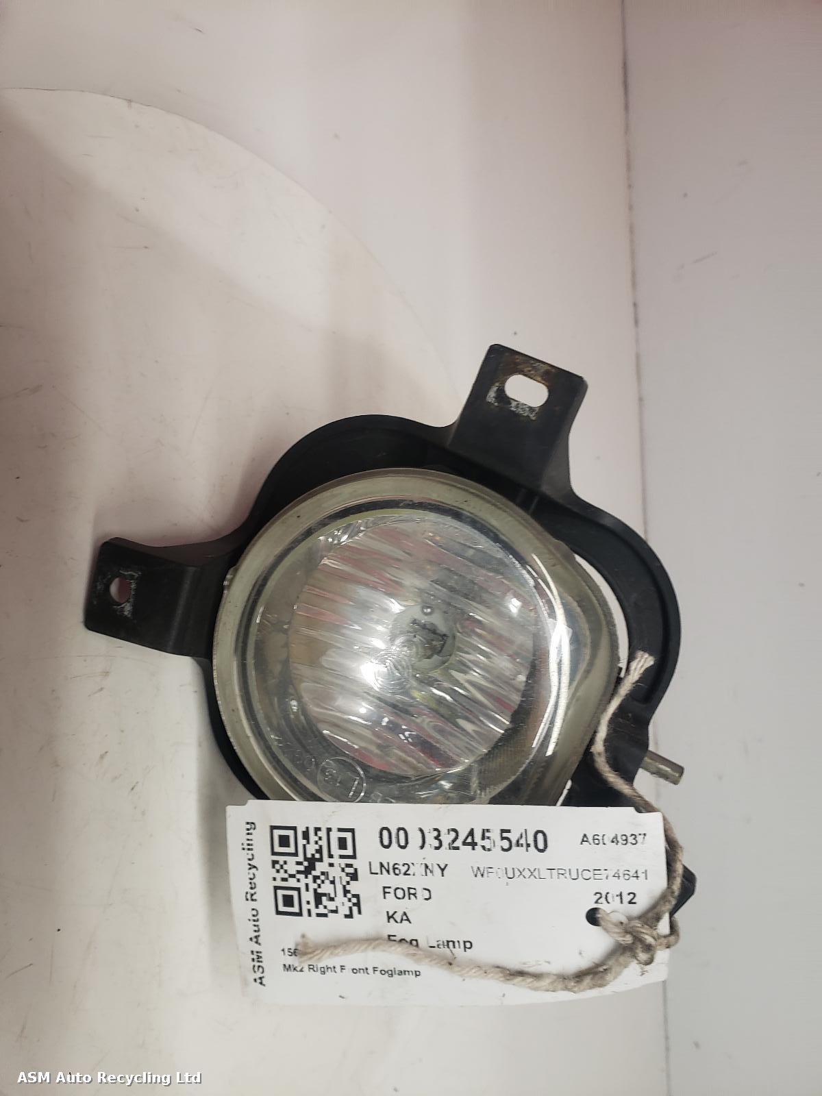View Auto part Fog Lamp Ford Ka 2012