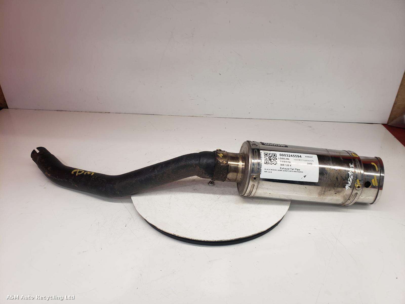 View Auto part Tail Pipe Yamaha Wr 125 X 2009