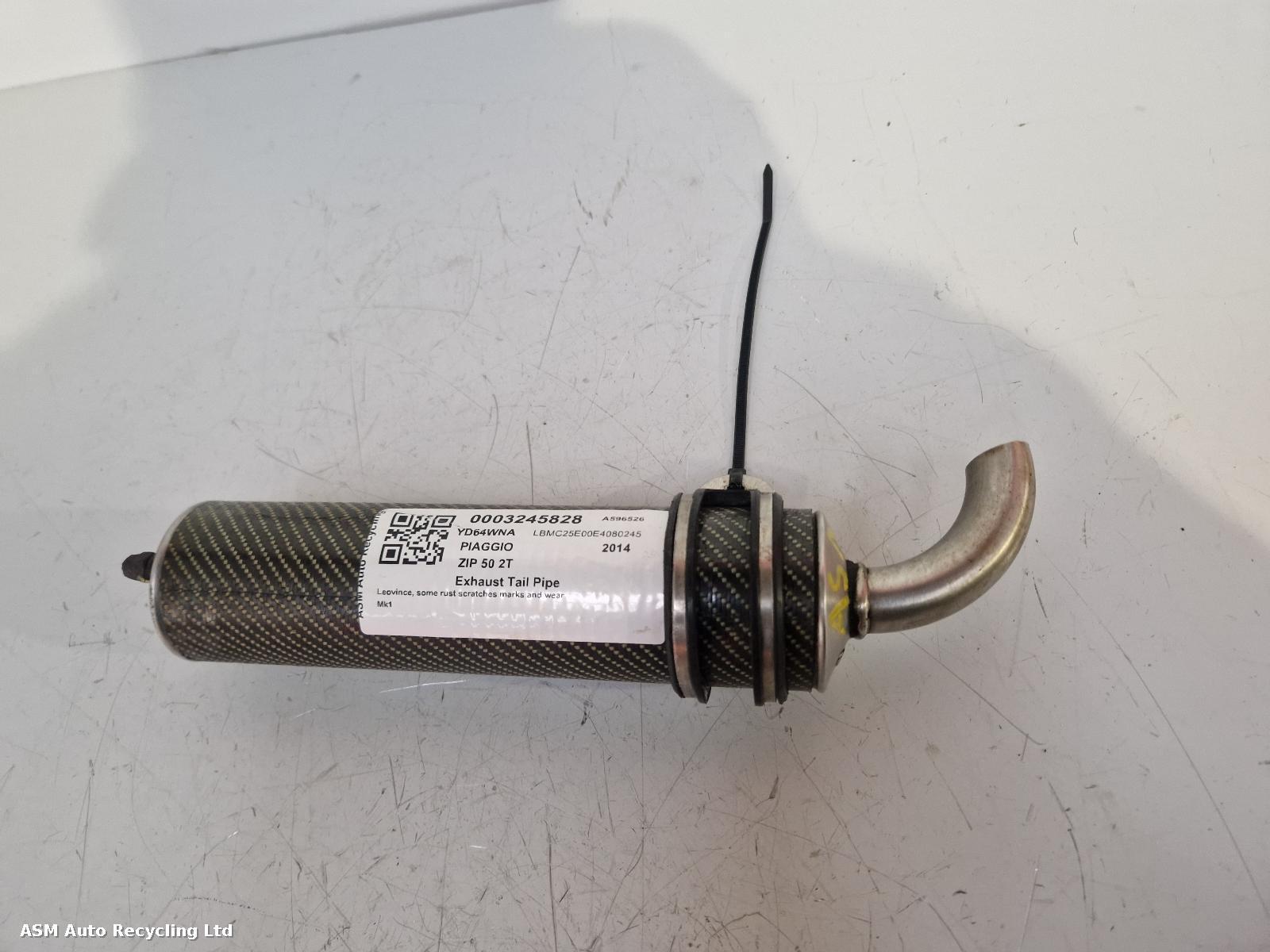 View Auto part Exhaust Tail Pipe Piaggio Zip 50 2t 2014