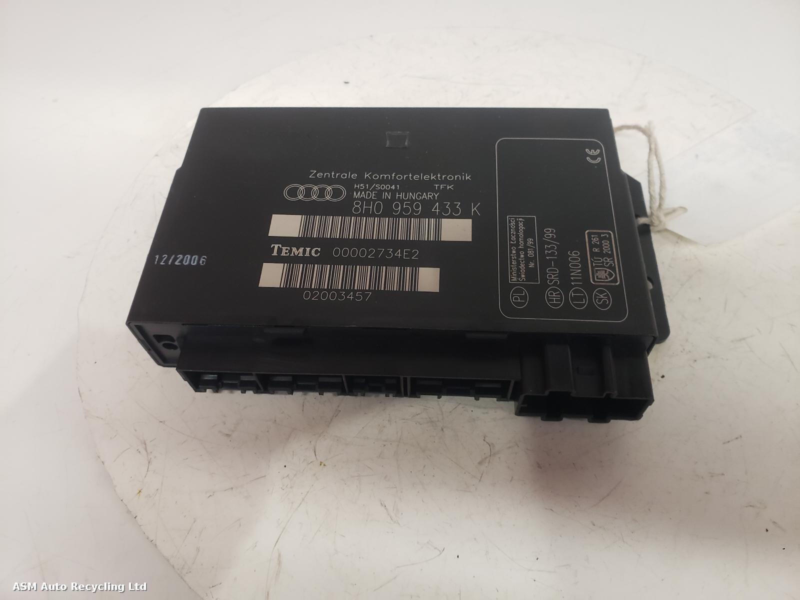 View Auto part ECU Audi A4 2006