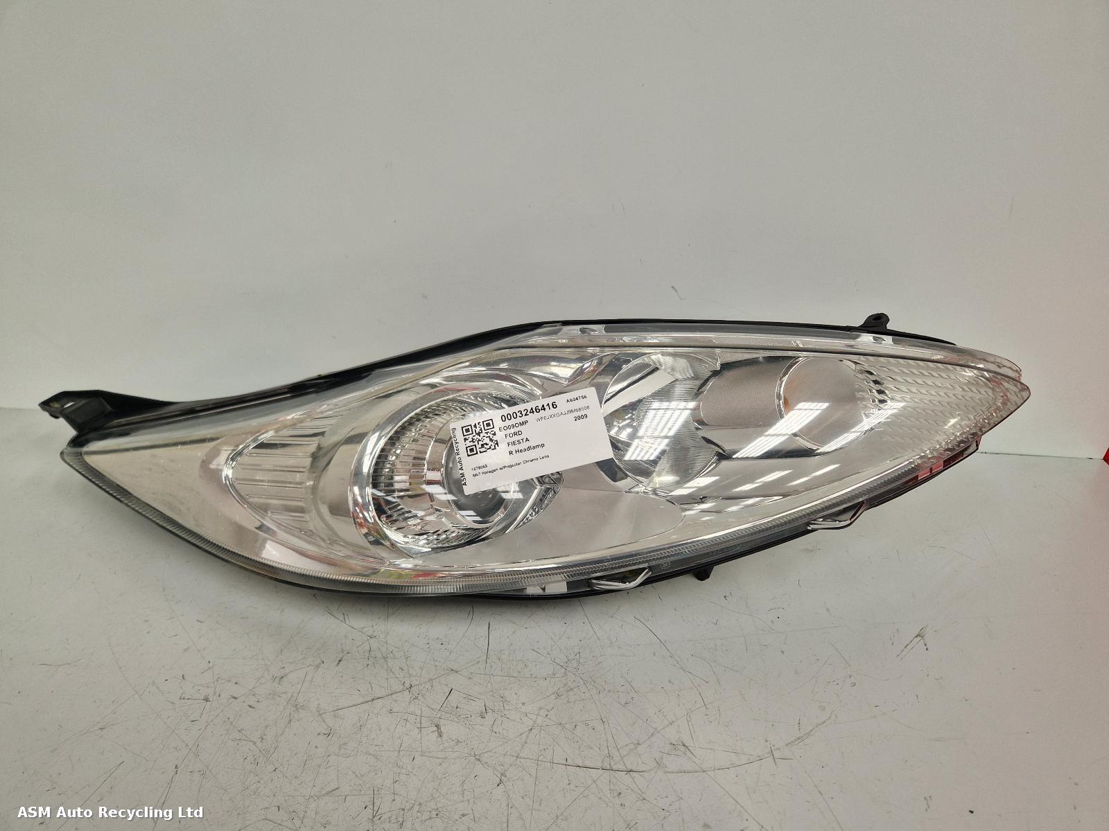 View Auto part R Headlamp Ford Fiesta 2009