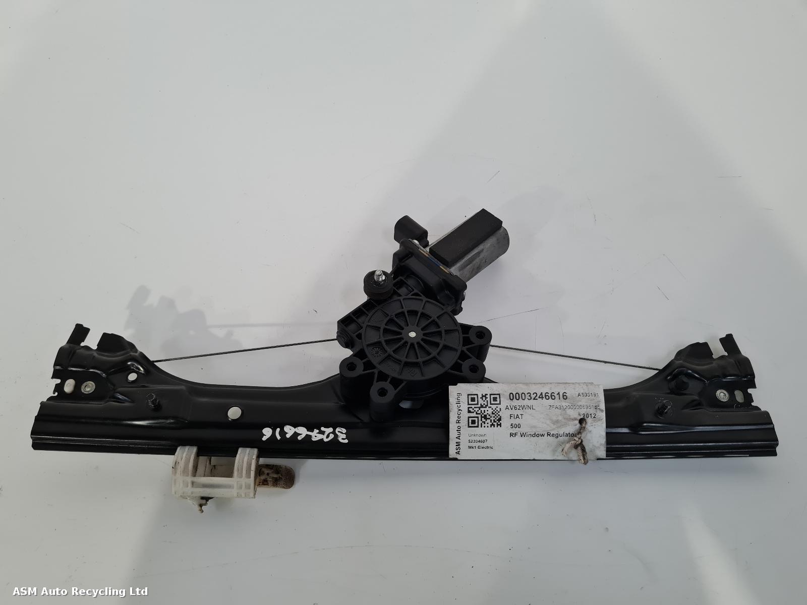 View Auto part RF Window Regulator Fiat 500 2012