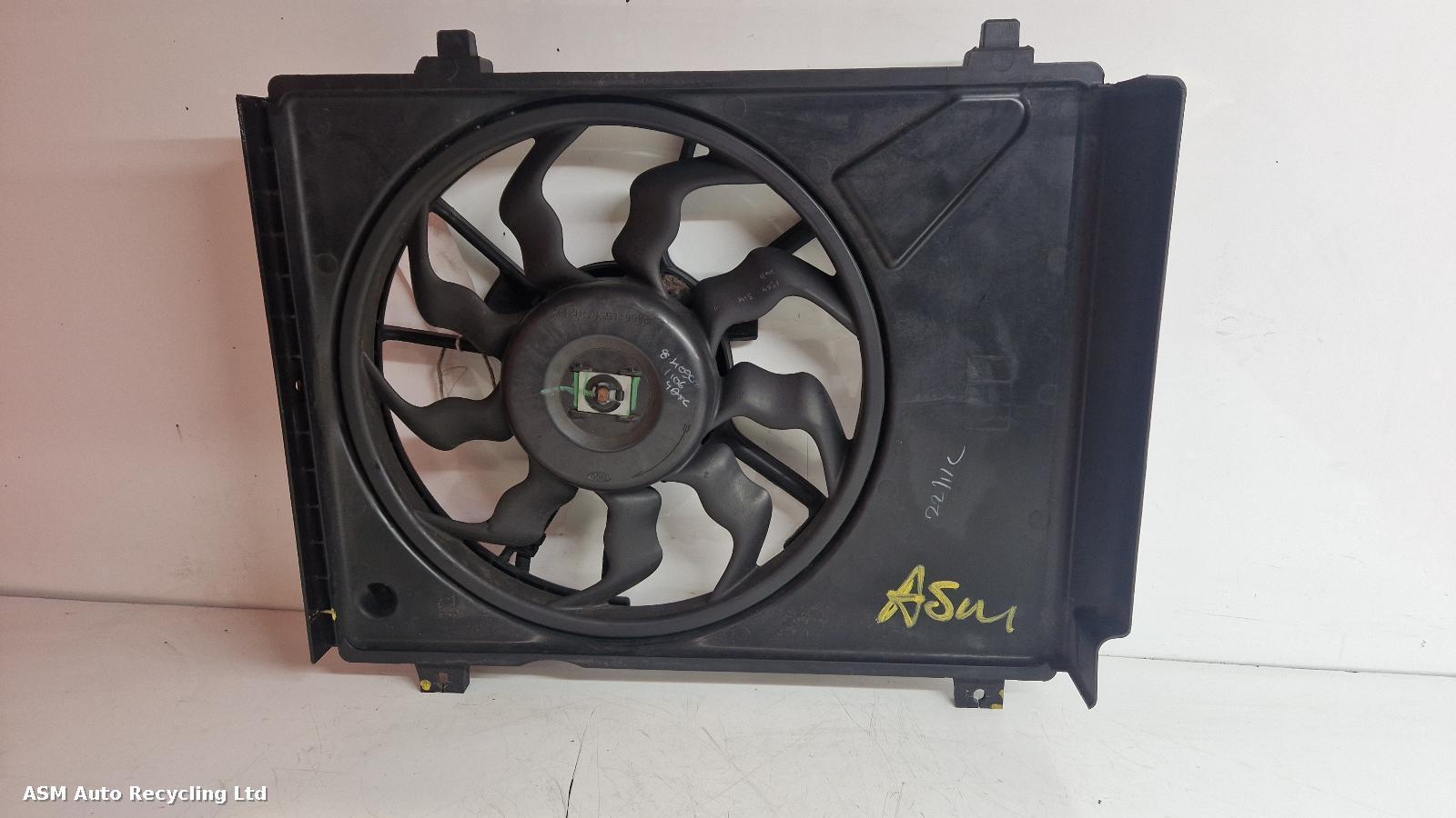 View Auto part Engine Cooling Motor Hyundai I10 2011