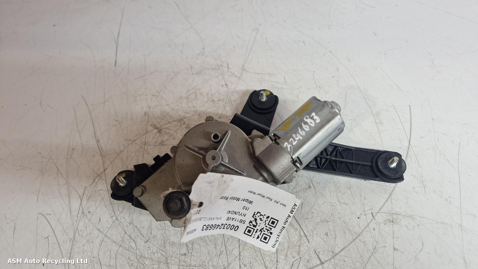 View Auto part Wiper Motor Rear Hyundai I10 2011