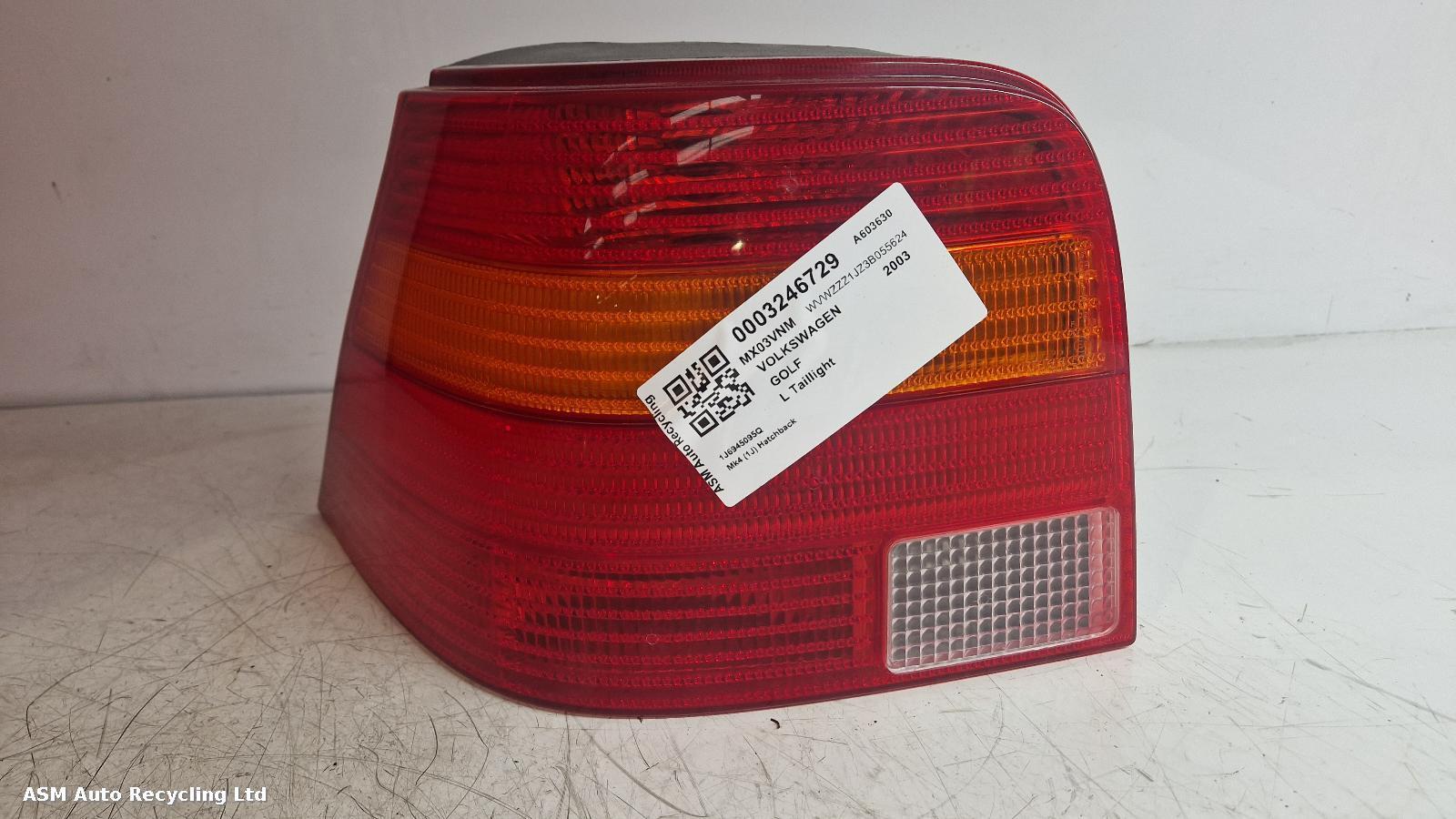 View Auto part L Taillight Volkswagen Golf 2003