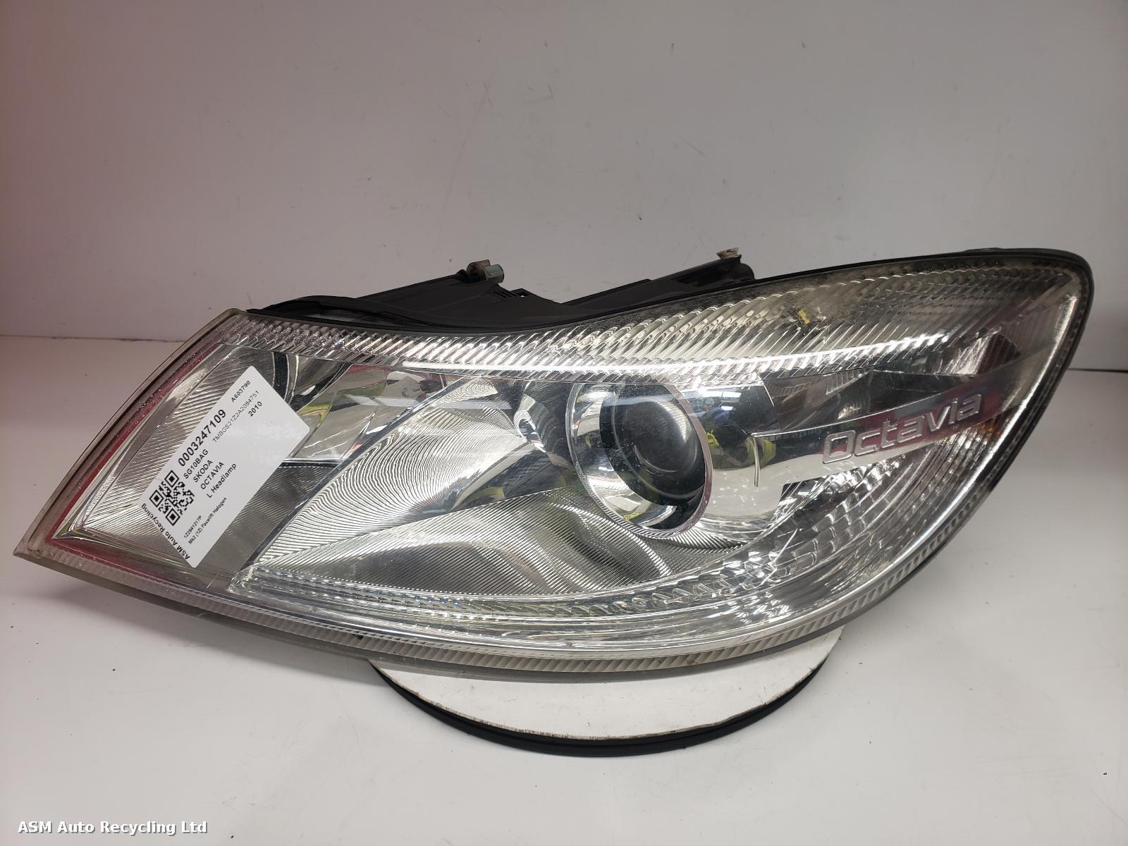 View Auto part L Headlamp Skoda Octavia 2010