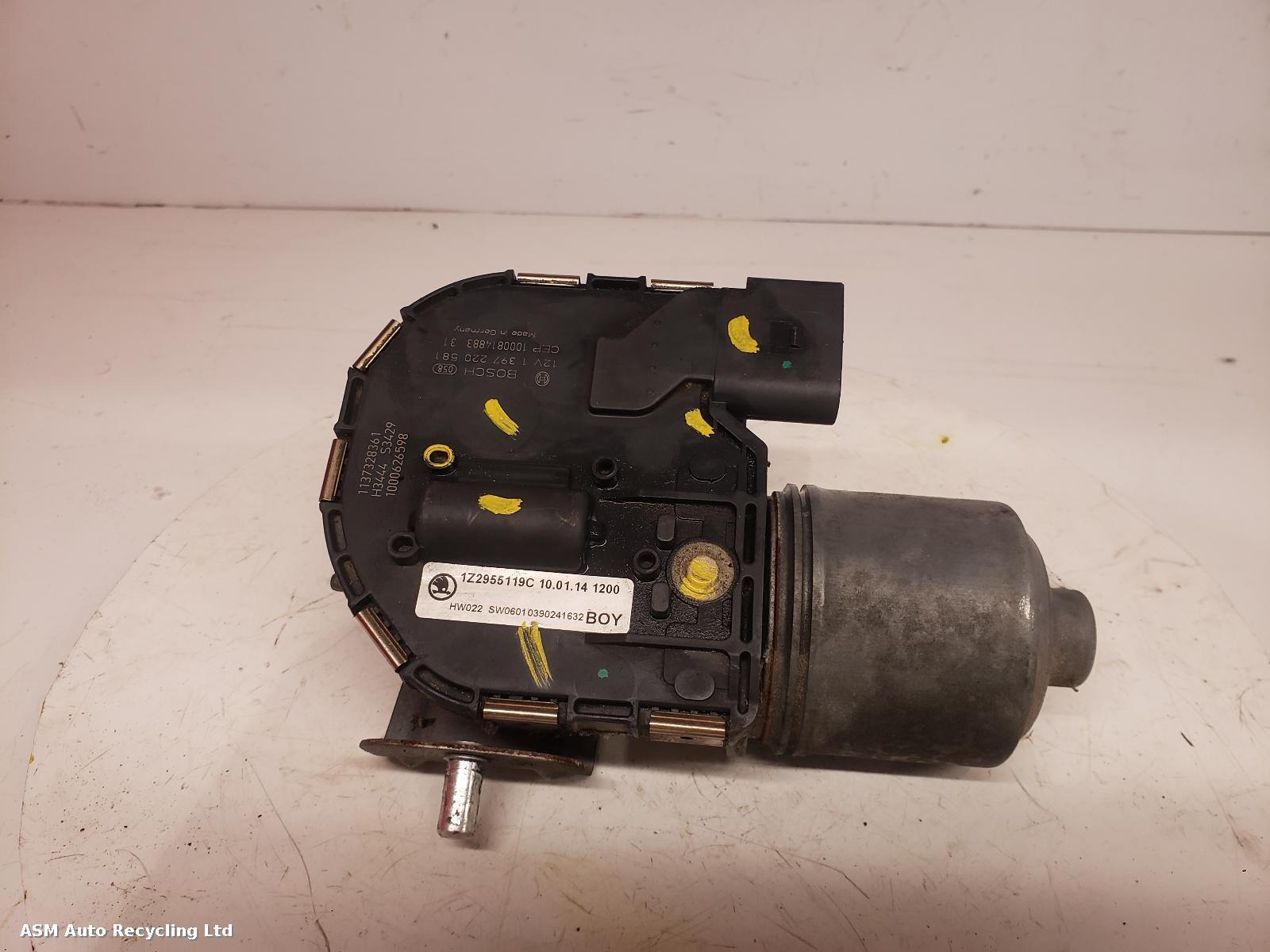 View Auto part Wiper Motor Front Skoda Octavia 2010
