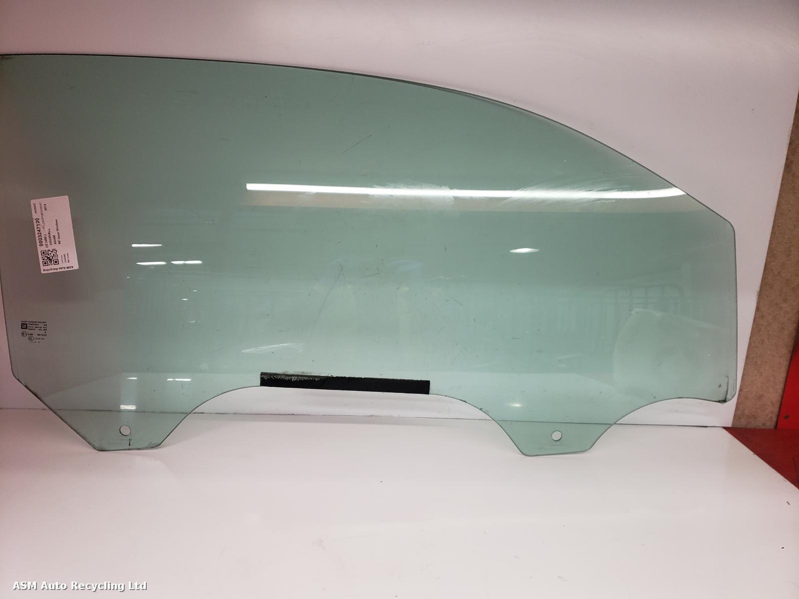 View Auto part RF Door Window Vauxhall Adam 2014