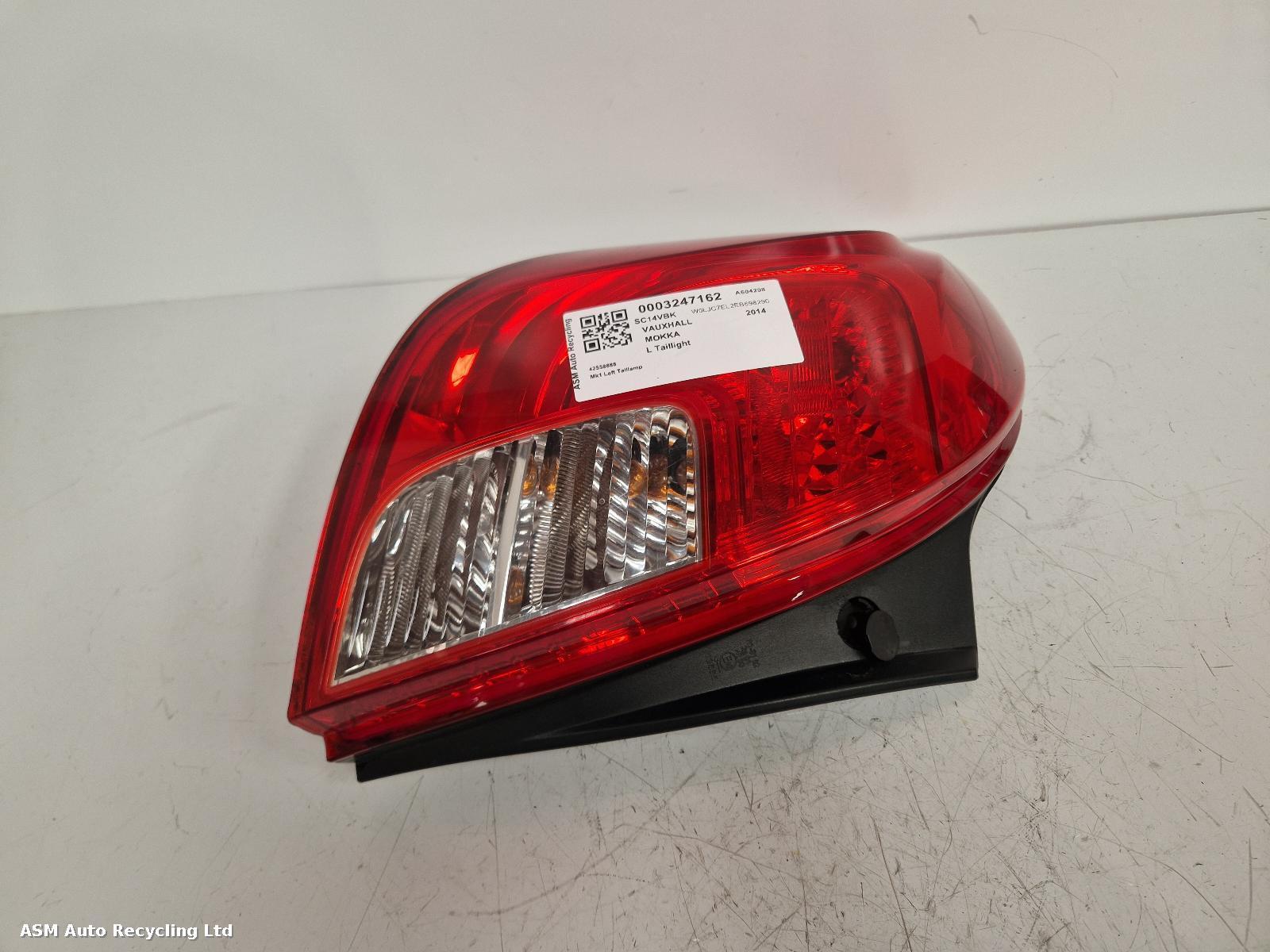 View Auto part L Taillight Vauxhall Mokka 2014