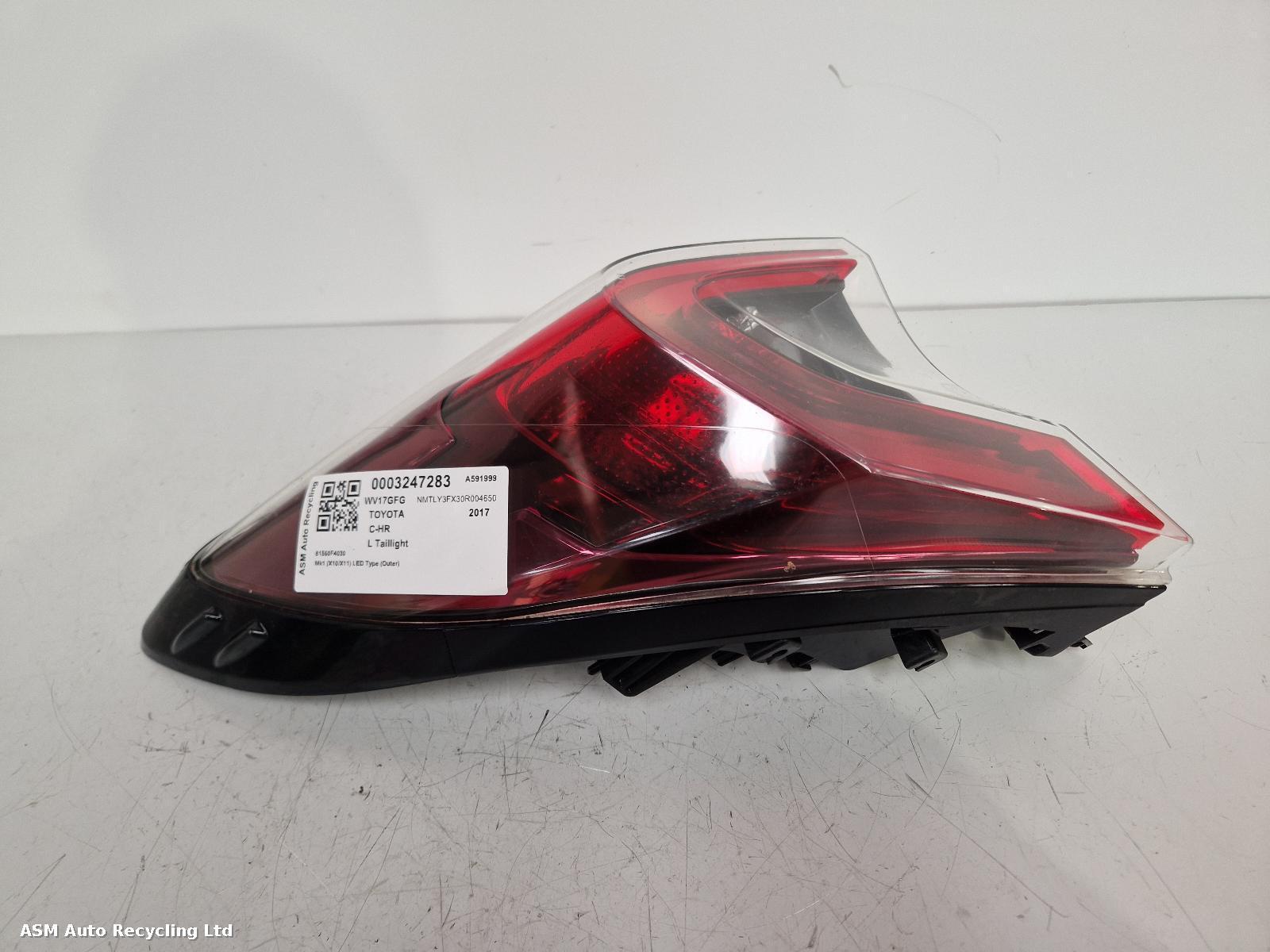 View Auto part L Taillight Toyota C-hr 2017