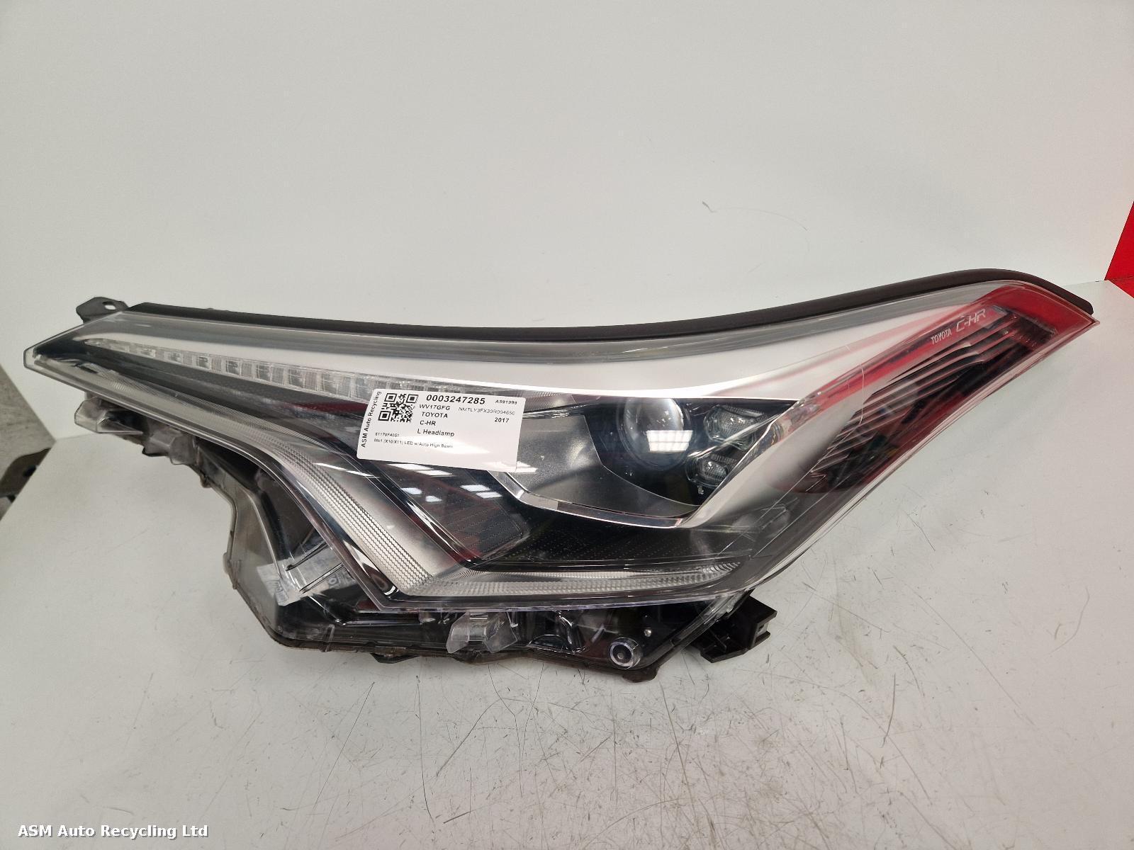 View Auto part L Headlamp Toyota C-hr 2017