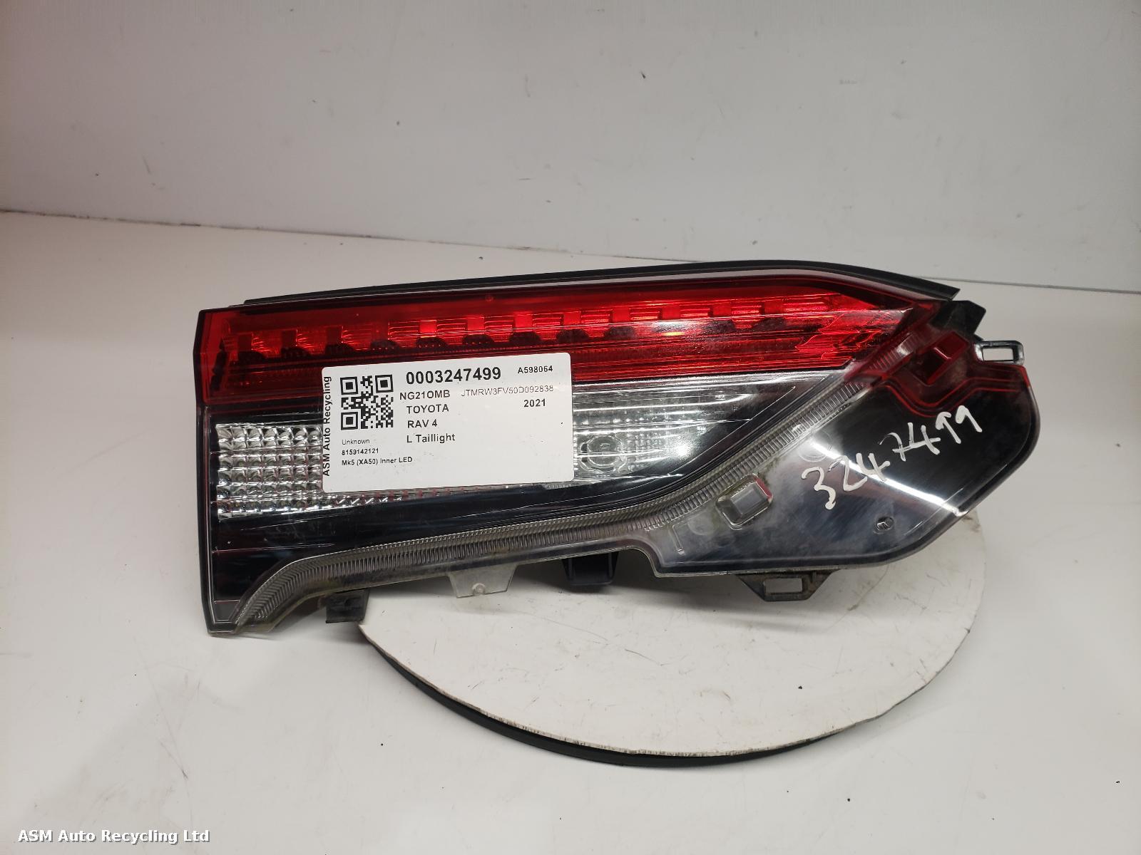 View Auto part L Taillight Toyota Rav 4 2021