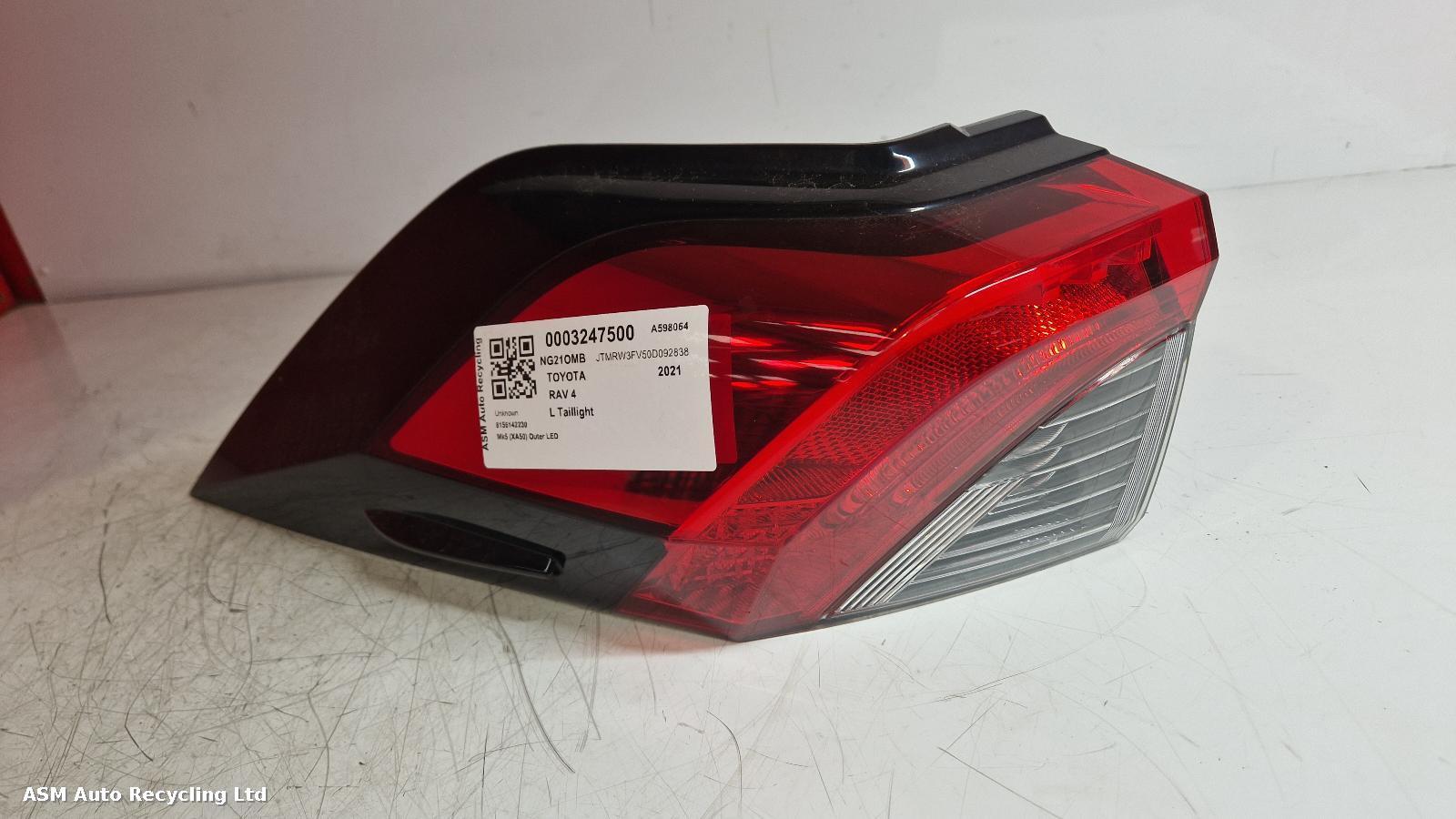 View Auto part L Taillight Toyota Rav 4 2021
