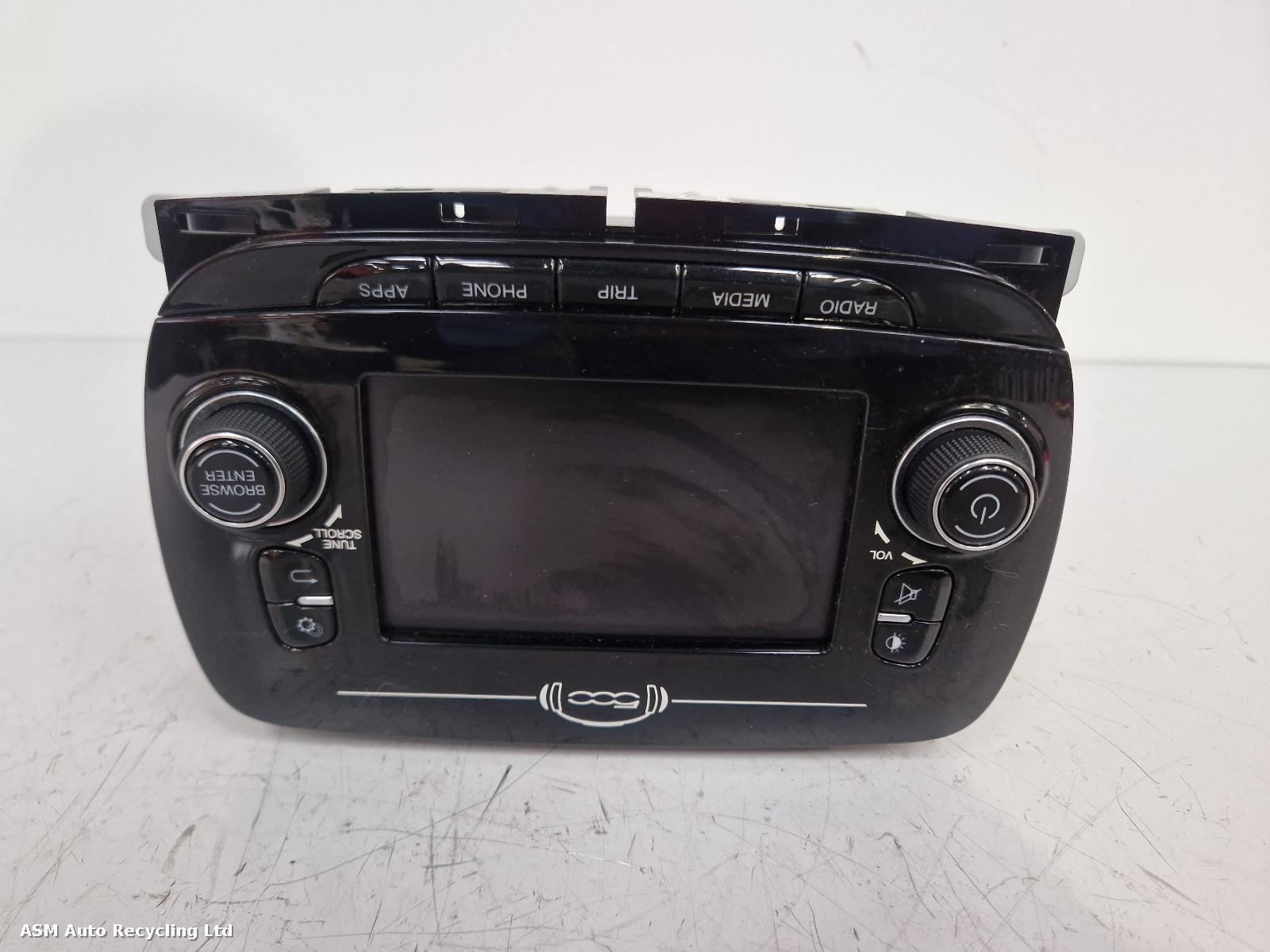 View Auto part Radio Display Fiat 500 2016