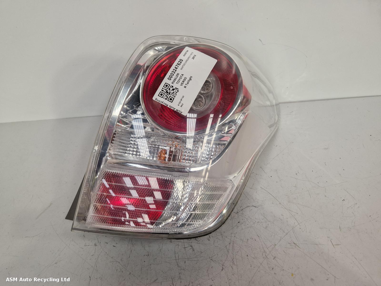 View Auto part R Taillight Toyota Verso 2010