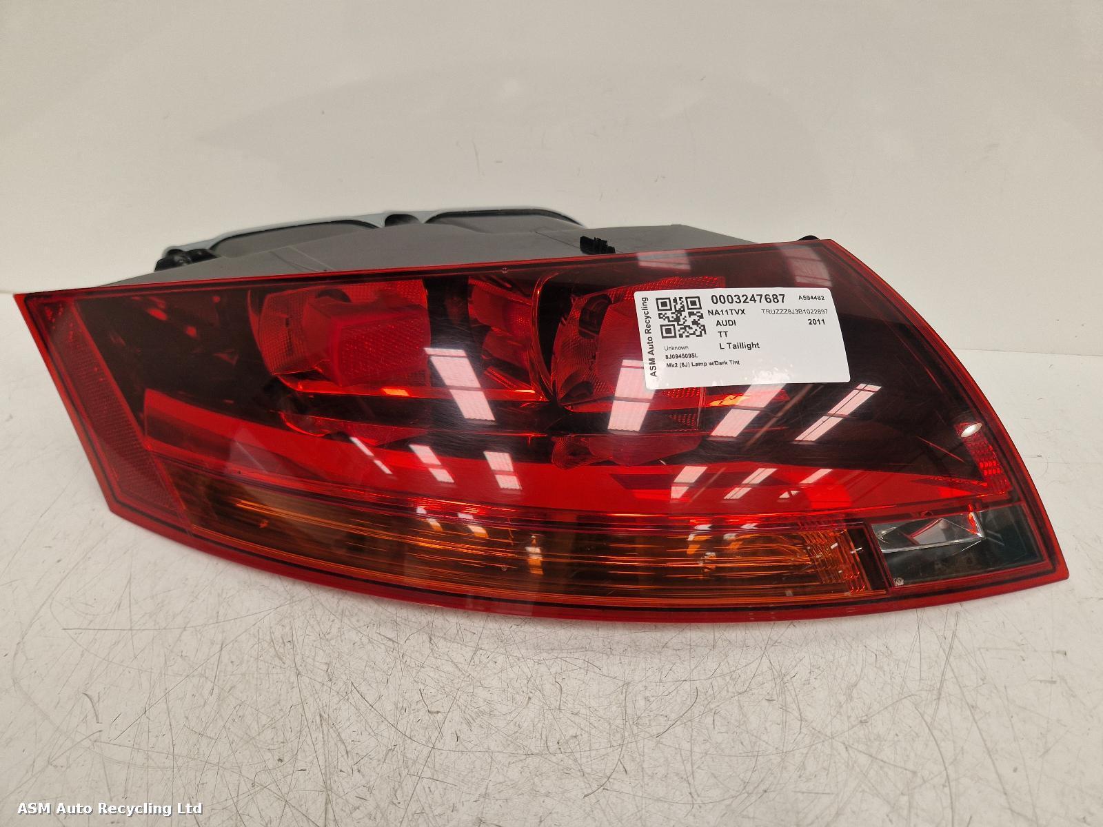View Auto part L Taillight Audi Tt 2011