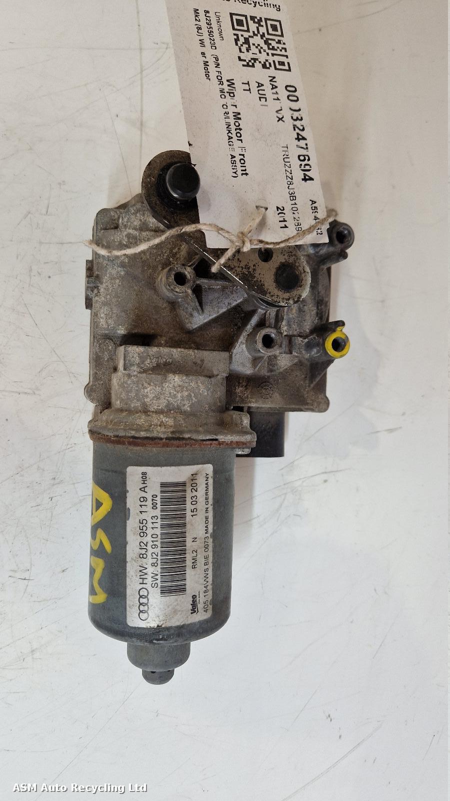 View Auto part Wiper Motor Front Audi Tt 2011