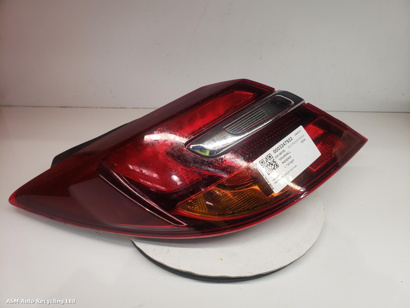 View Auto part L Taillight Vauxhall Insignia 2014