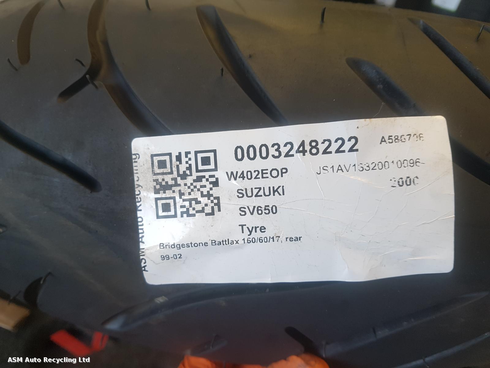 View Auto part Tyre Suzuki Sv650 2000