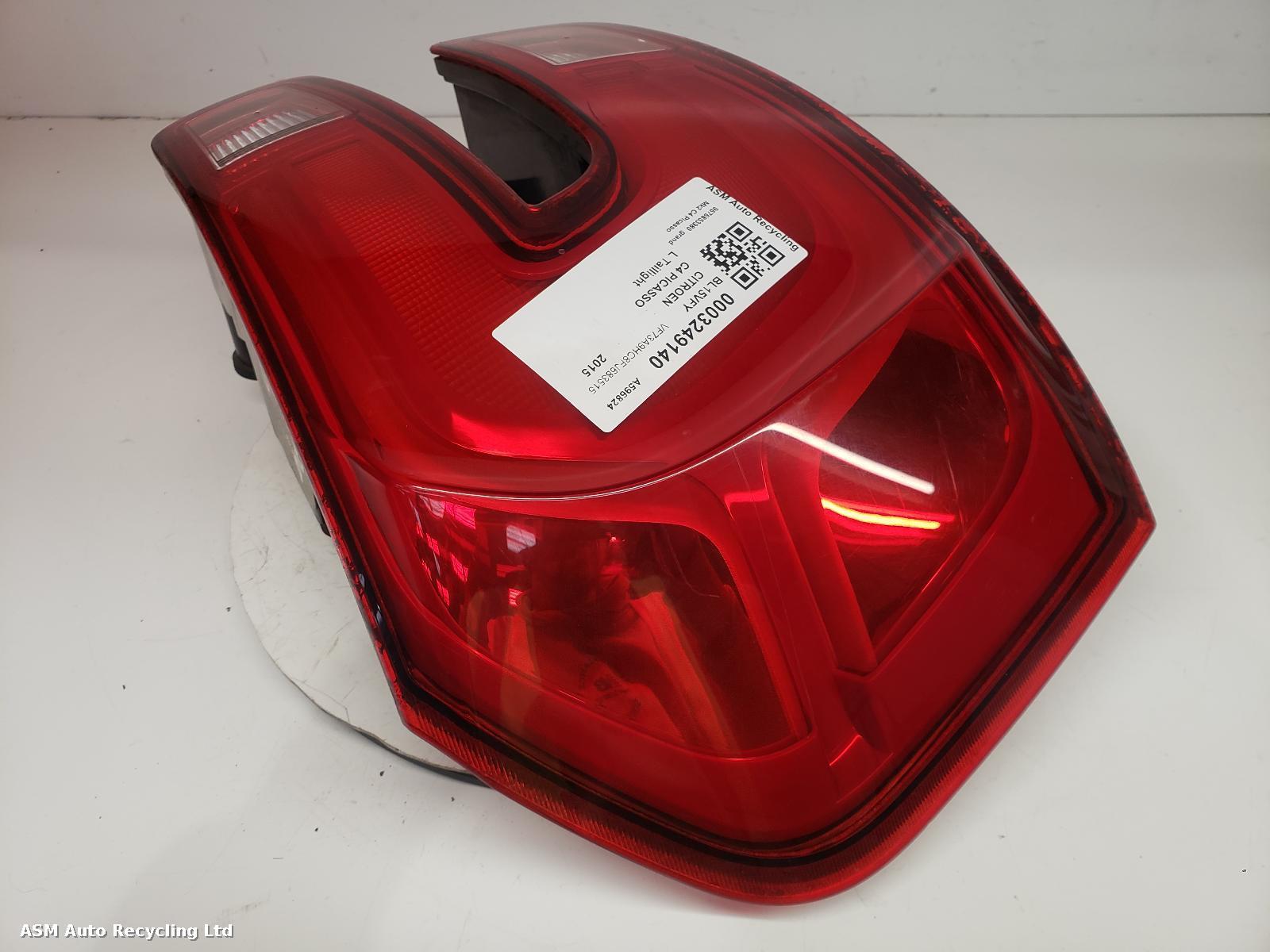 View Auto part L Taillight Citroen C4 Picasso 2015